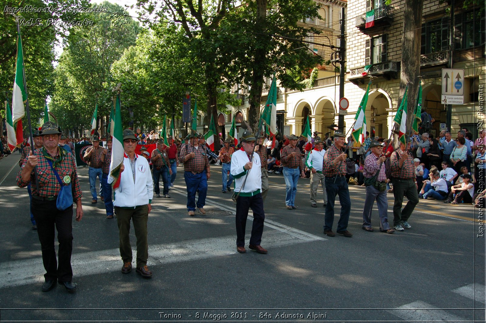Torino  - 8 Maggio 2011 - 84a Adunata Nazionale Alpini -  Croce Rossa Italiana - Ispettorato Regionale Volontari del Soccorso Piemonte