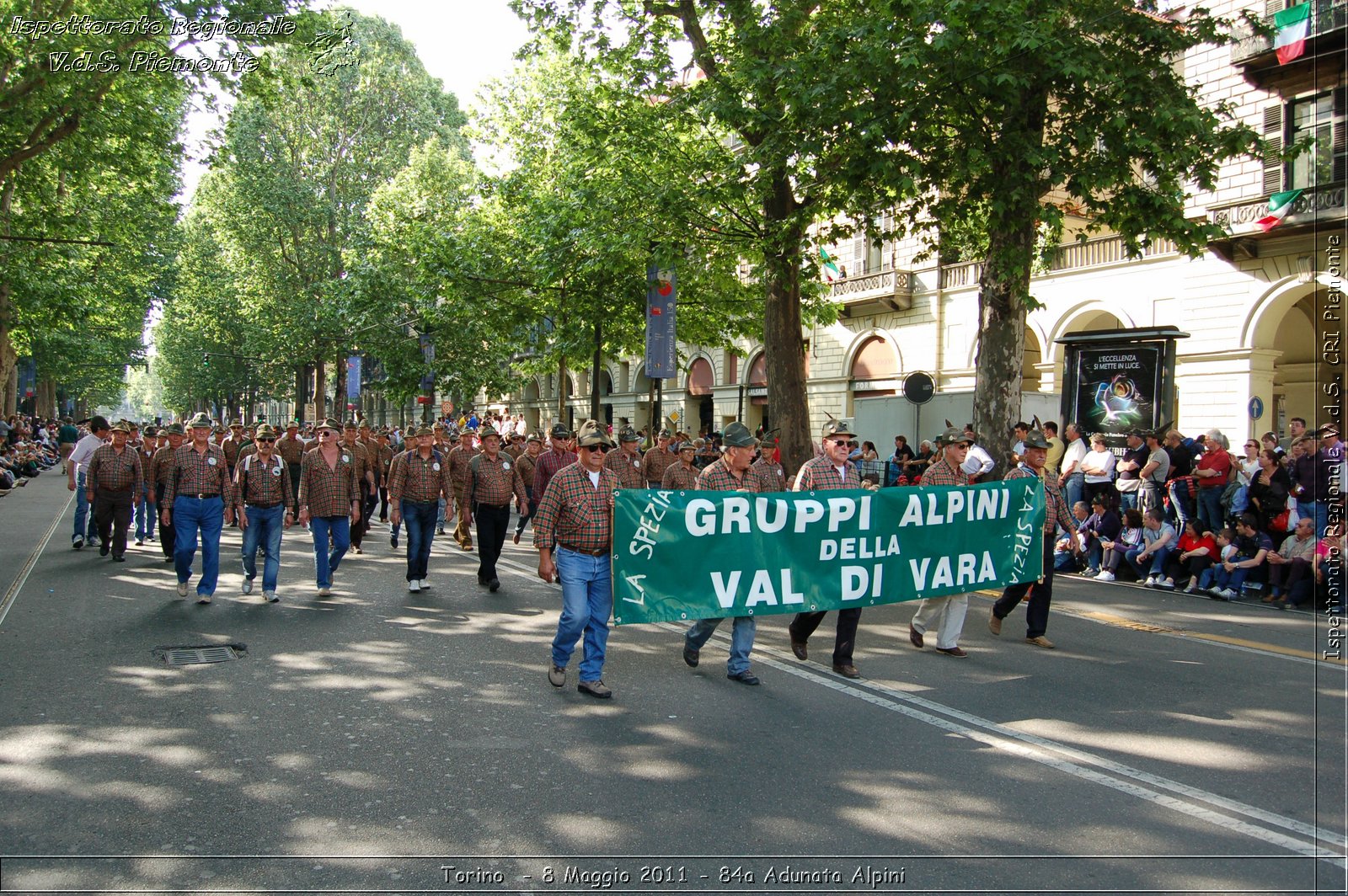 Torino  - 8 Maggio 2011 - 84a Adunata Nazionale Alpini -  Croce Rossa Italiana - Ispettorato Regionale Volontari del Soccorso Piemonte