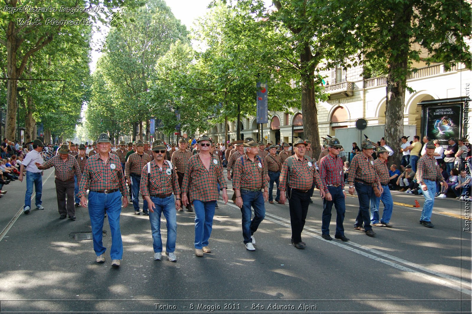 Torino  - 8 Maggio 2011 - 84a Adunata Nazionale Alpini -  Croce Rossa Italiana - Ispettorato Regionale Volontari del Soccorso Piemonte