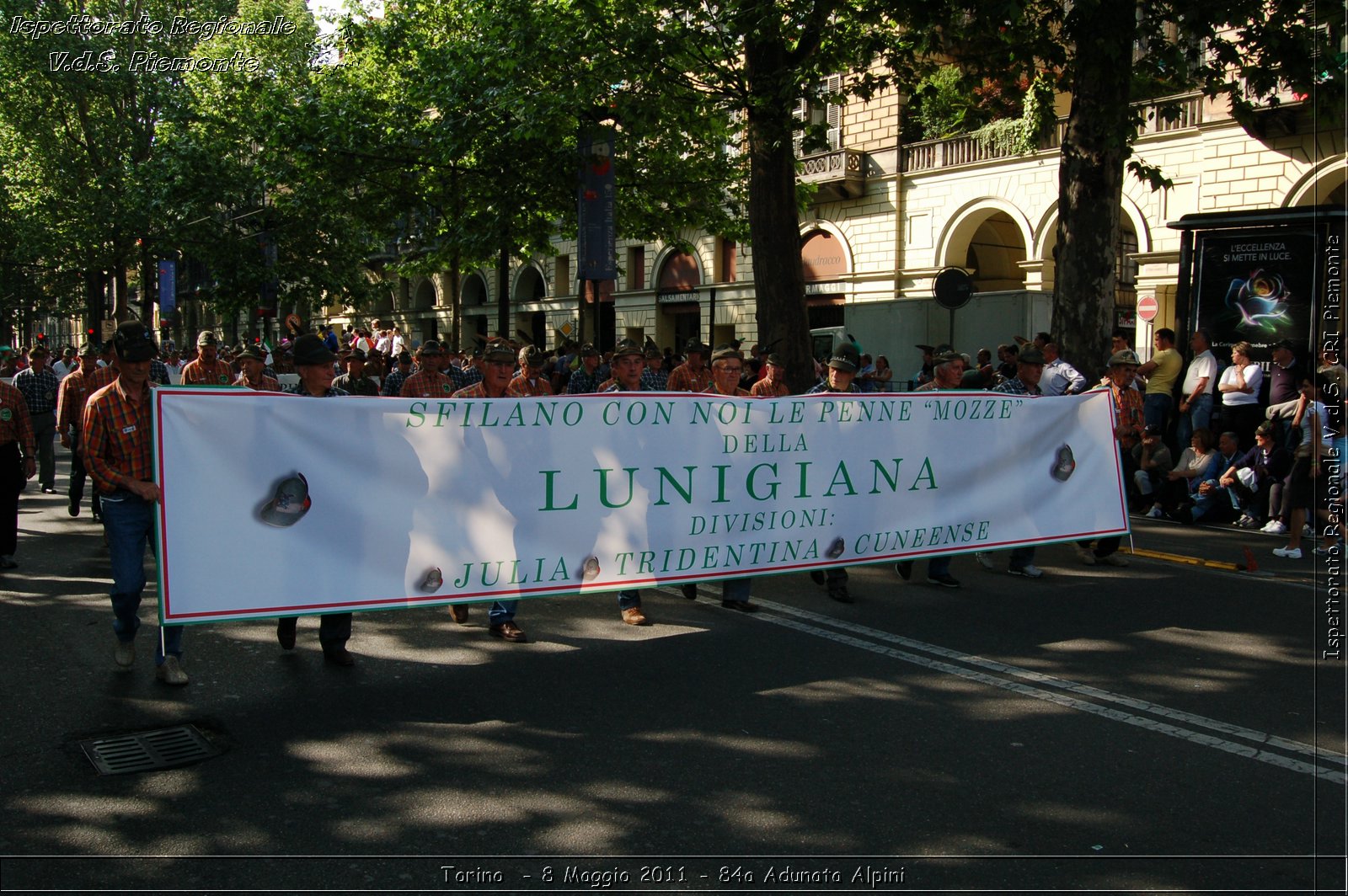 Torino  - 8 Maggio 2011 - 84a Adunata Nazionale Alpini -  Croce Rossa Italiana - Ispettorato Regionale Volontari del Soccorso Piemonte