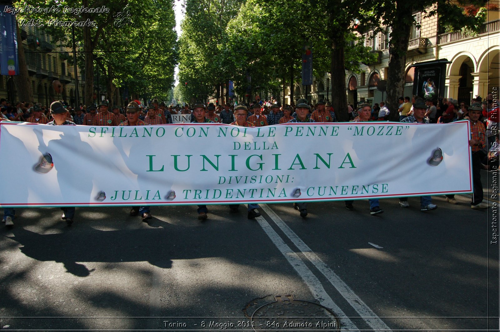 Torino  - 8 Maggio 2011 - 84a Adunata Nazionale Alpini -  Croce Rossa Italiana - Ispettorato Regionale Volontari del Soccorso Piemonte