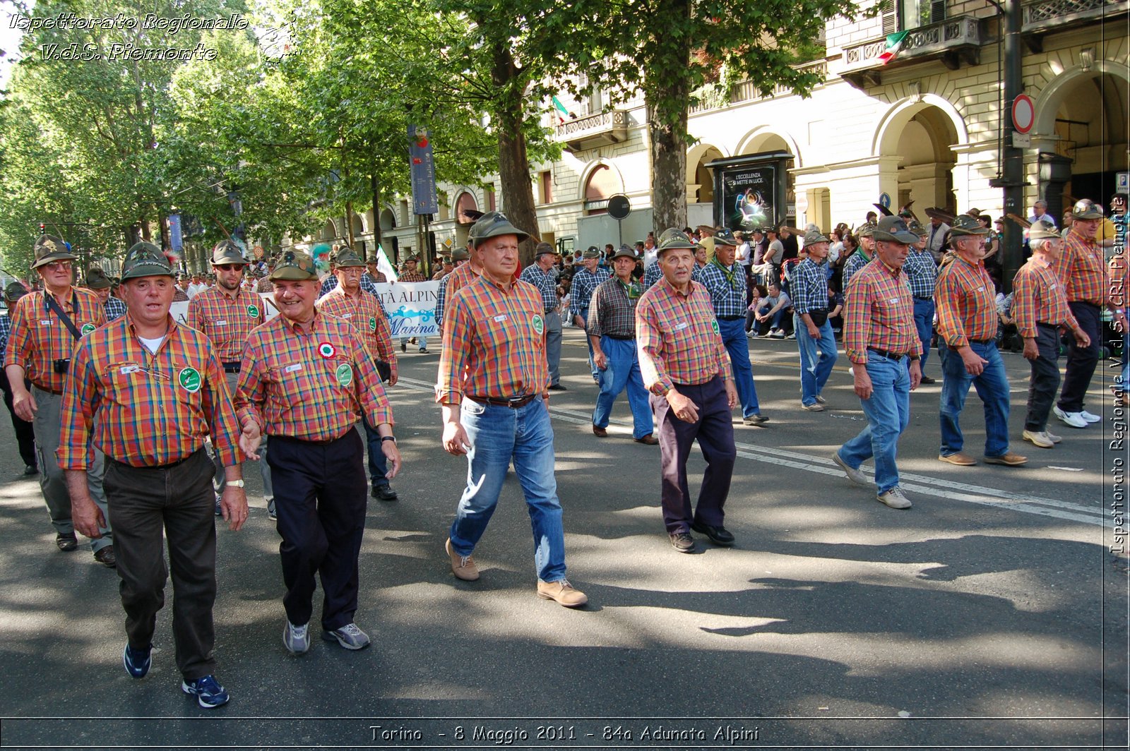 Torino  - 8 Maggio 2011 - 84a Adunata Nazionale Alpini -  Croce Rossa Italiana - Ispettorato Regionale Volontari del Soccorso Piemonte