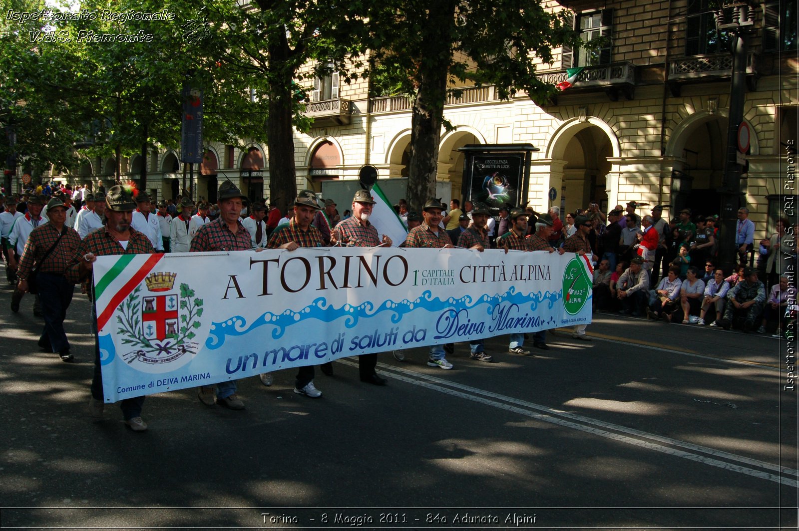 Torino  - 8 Maggio 2011 - 84a Adunata Nazionale Alpini -  Croce Rossa Italiana - Ispettorato Regionale Volontari del Soccorso Piemonte