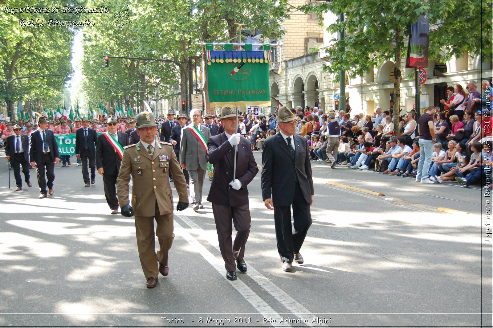Torino  - 8 Maggio 2011 - 84a Adunata Nazionale Alpini -  Croce Rossa Italiana - Ispettorato Regionale Volontari del Soccorso Piemonte