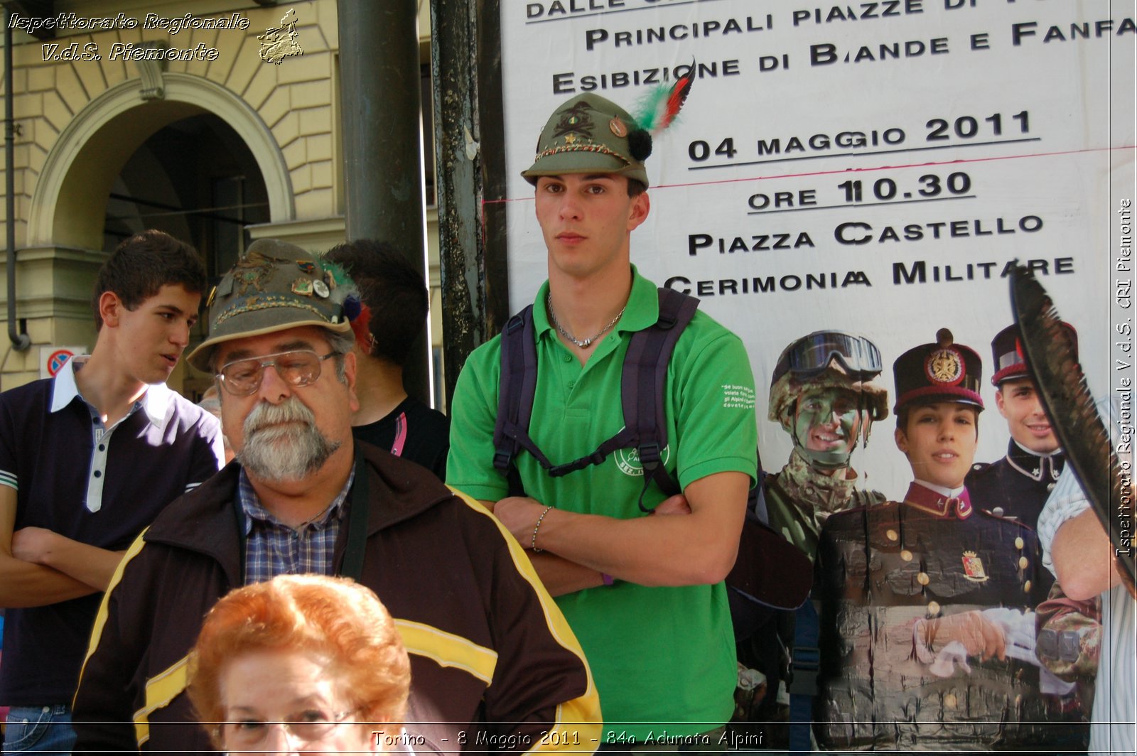 Torino  - 8 Maggio 2011 - 84a Adunata Nazionale Alpini -  Croce Rossa Italiana - Ispettorato Regionale Volontari del Soccorso Piemonte