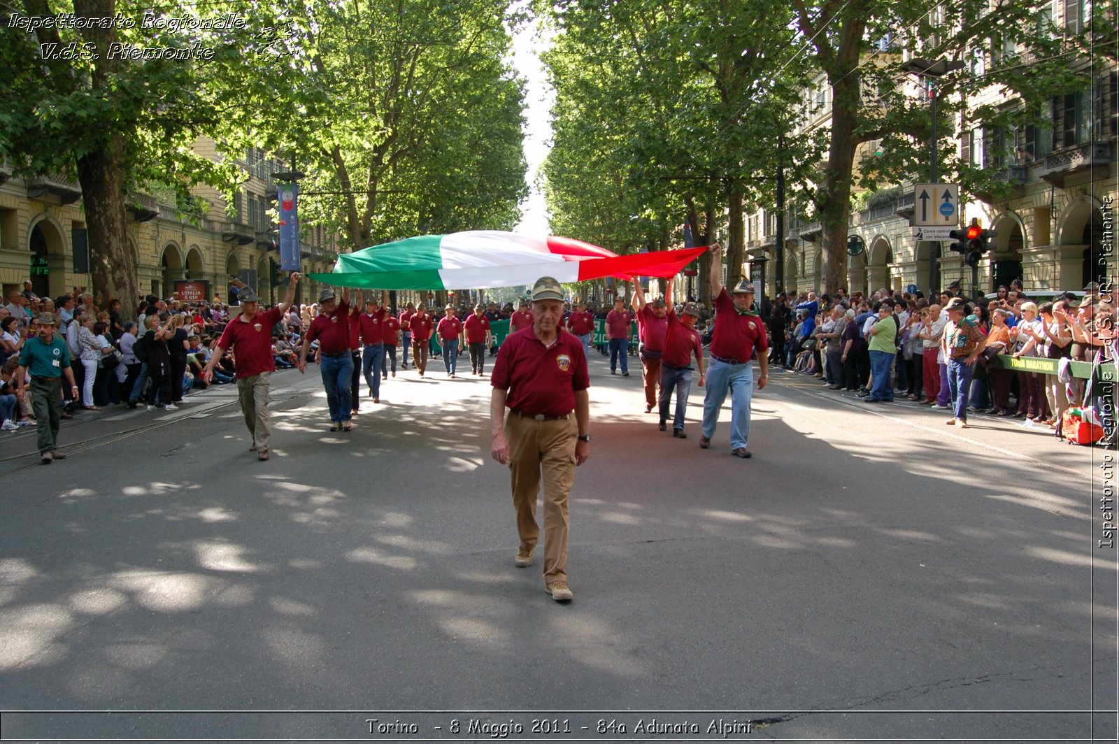 Torino  - 8 Maggio 2011 - 84a Adunata Nazionale Alpini -  Croce Rossa Italiana - Ispettorato Regionale Volontari del Soccorso Piemonte