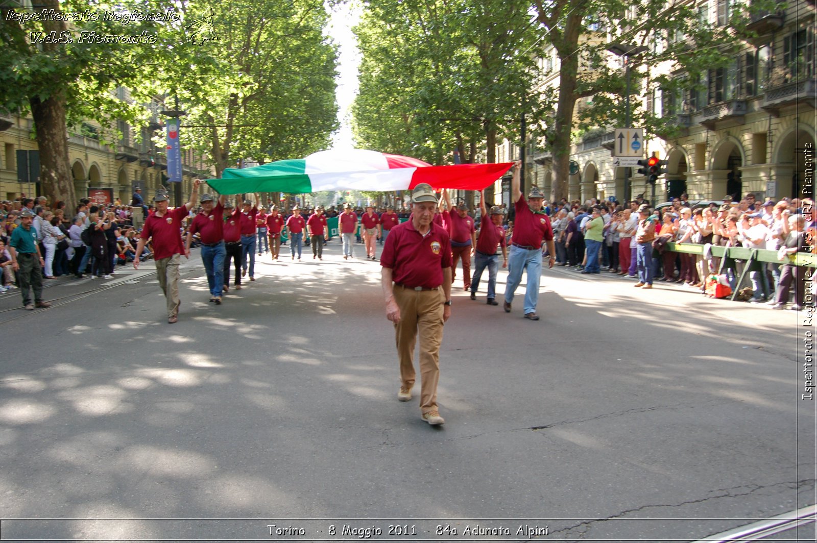 Torino  - 8 Maggio 2011 - 84a Adunata Nazionale Alpini -  Croce Rossa Italiana - Ispettorato Regionale Volontari del Soccorso Piemonte