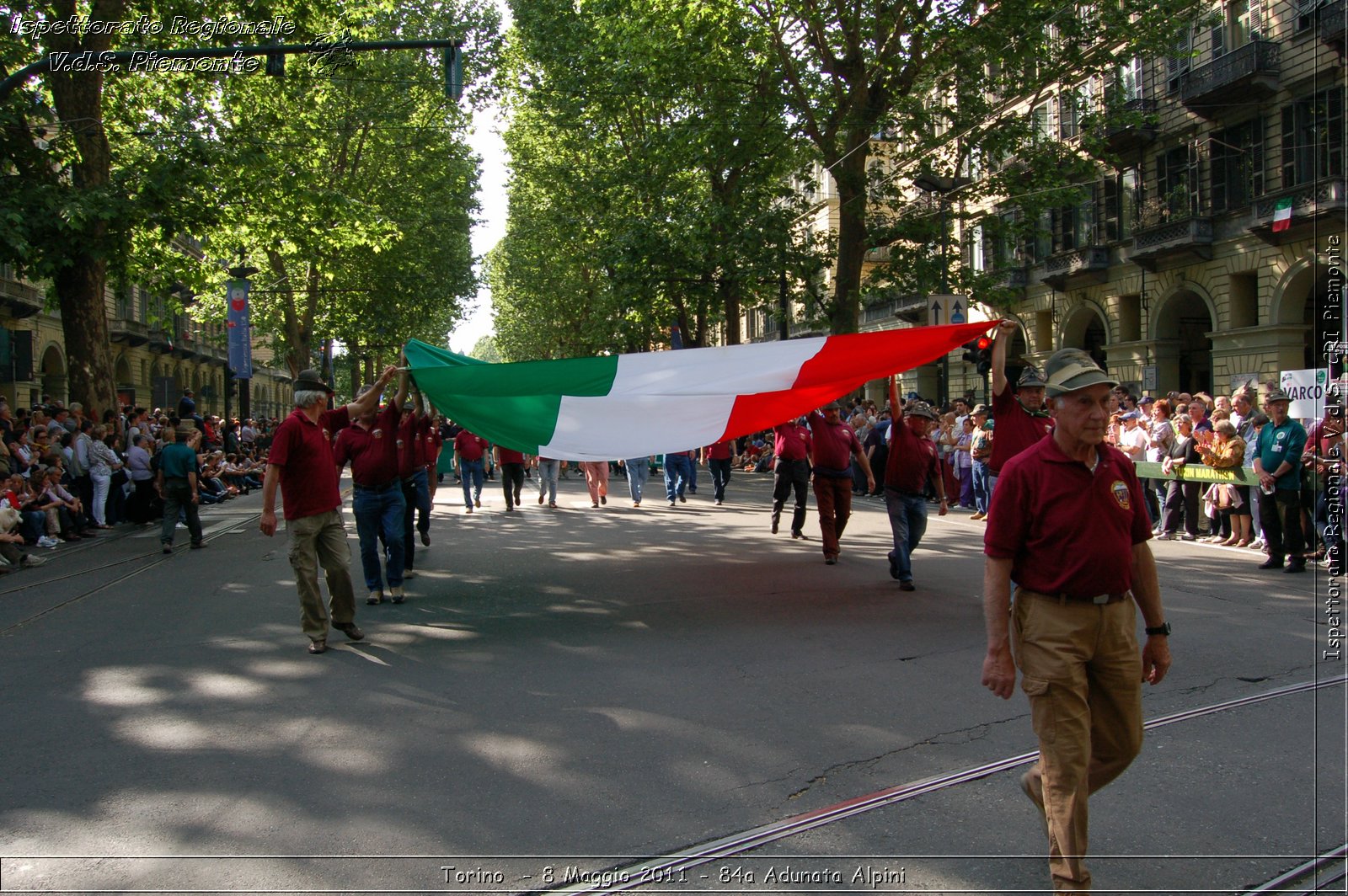 Torino  - 8 Maggio 2011 - 84a Adunata Nazionale Alpini -  Croce Rossa Italiana - Ispettorato Regionale Volontari del Soccorso Piemonte