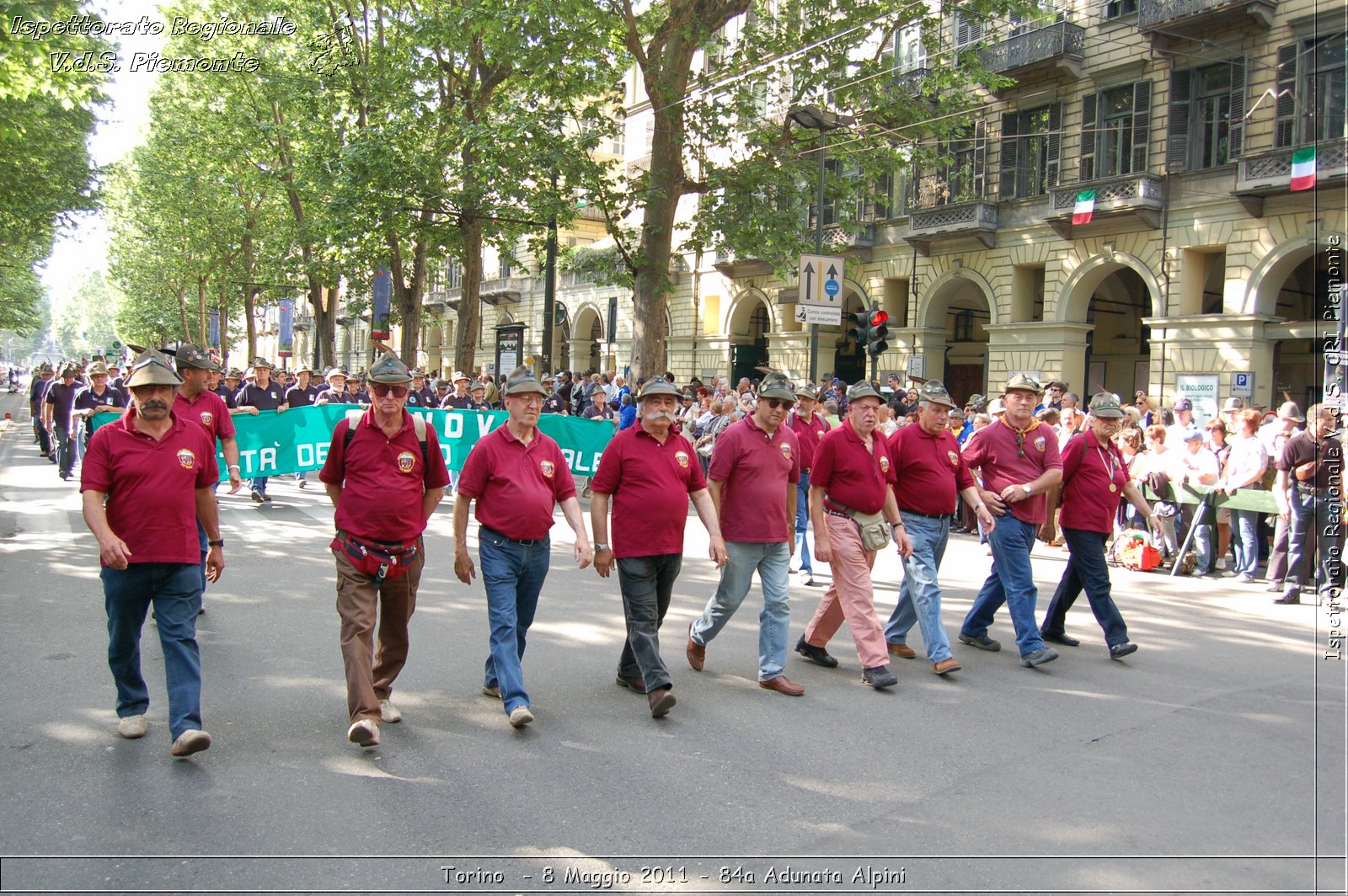 Torino  - 8 Maggio 2011 - 84a Adunata Nazionale Alpini -  Croce Rossa Italiana - Ispettorato Regionale Volontari del Soccorso Piemonte