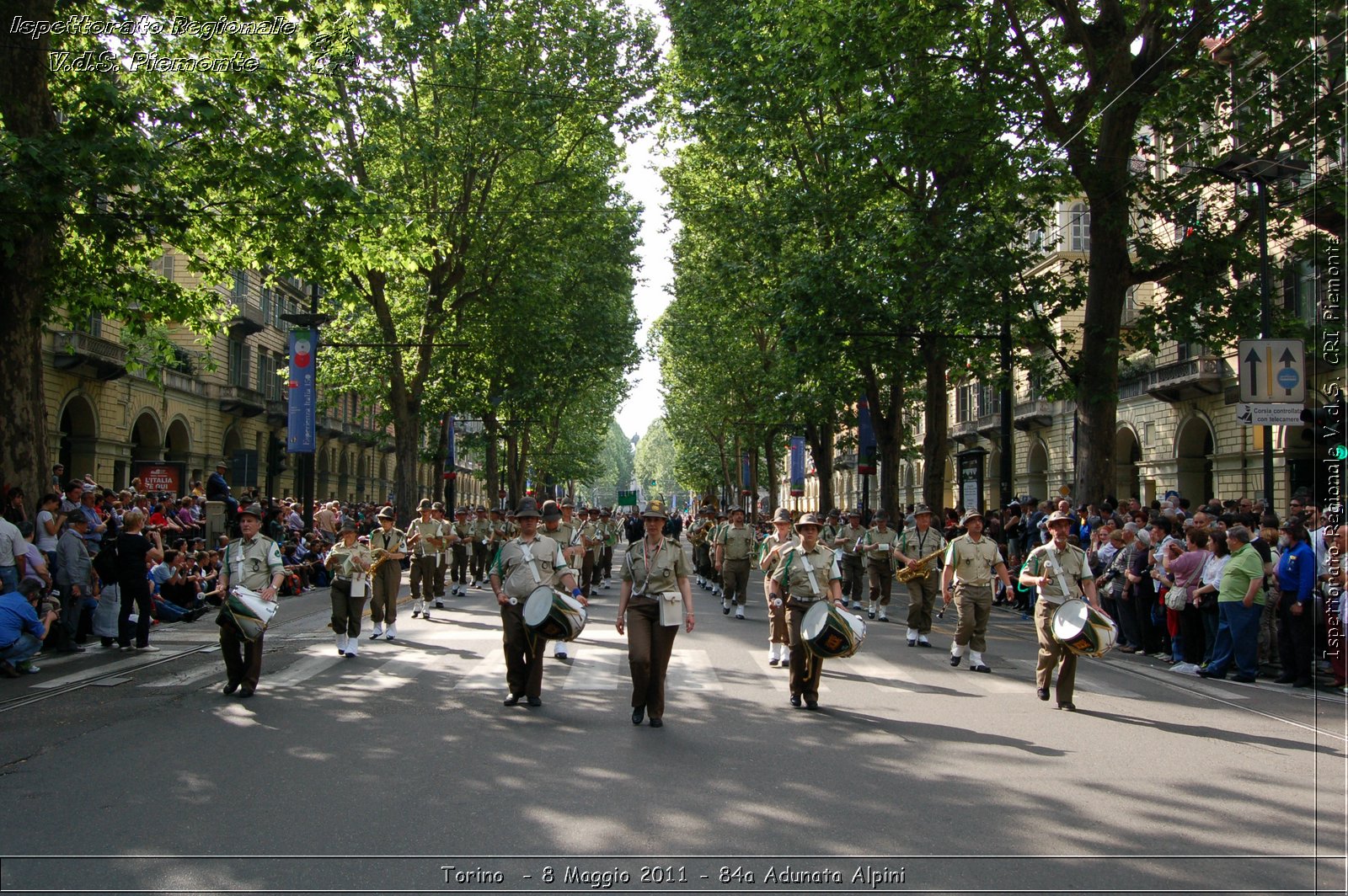 Torino  - 8 Maggio 2011 - 84a Adunata Nazionale Alpini -  Croce Rossa Italiana - Ispettorato Regionale Volontari del Soccorso Piemonte