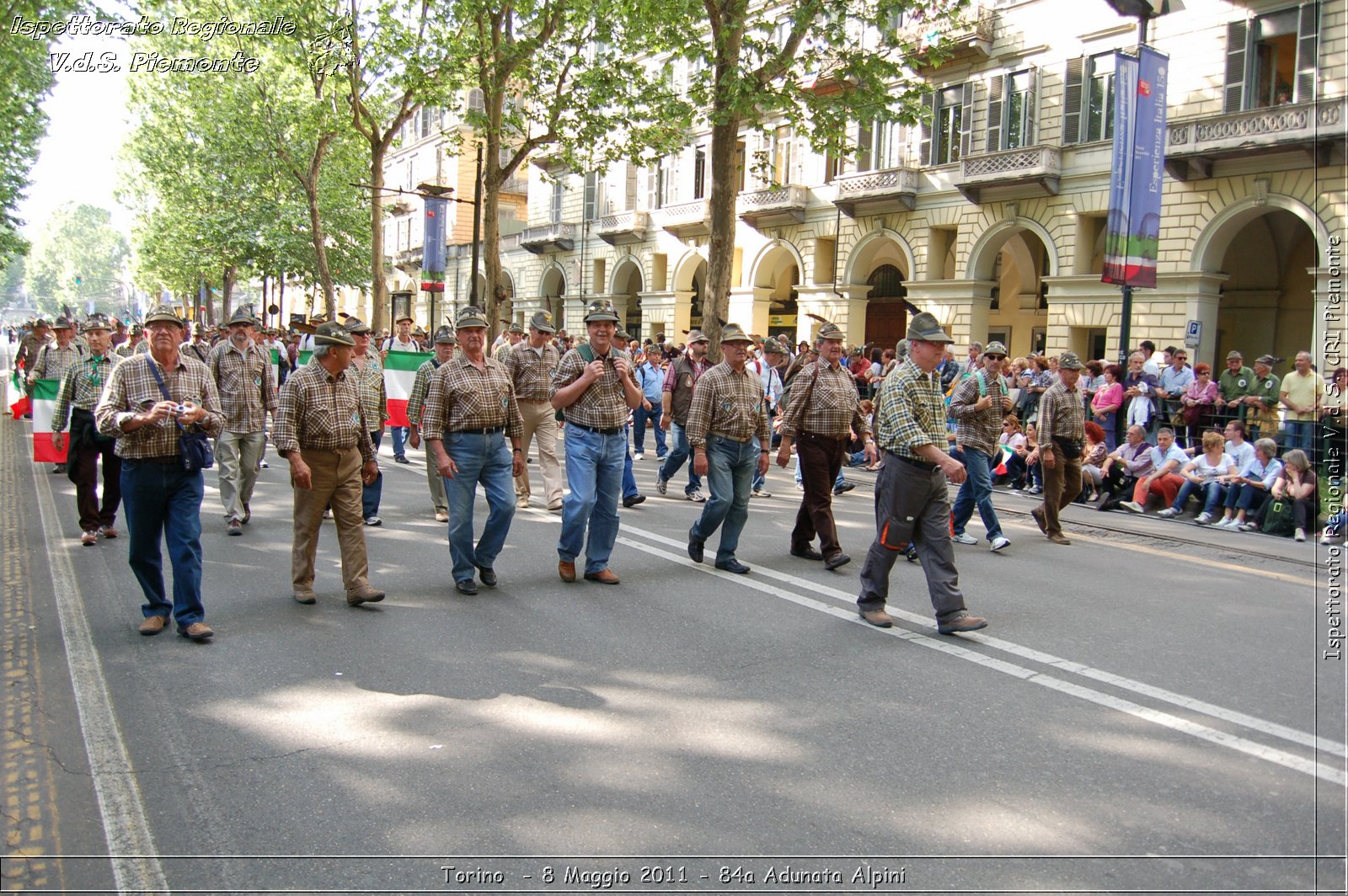 Torino  - 8 Maggio 2011 - 84a Adunata Nazionale Alpini -  Croce Rossa Italiana - Ispettorato Regionale Volontari del Soccorso Piemonte