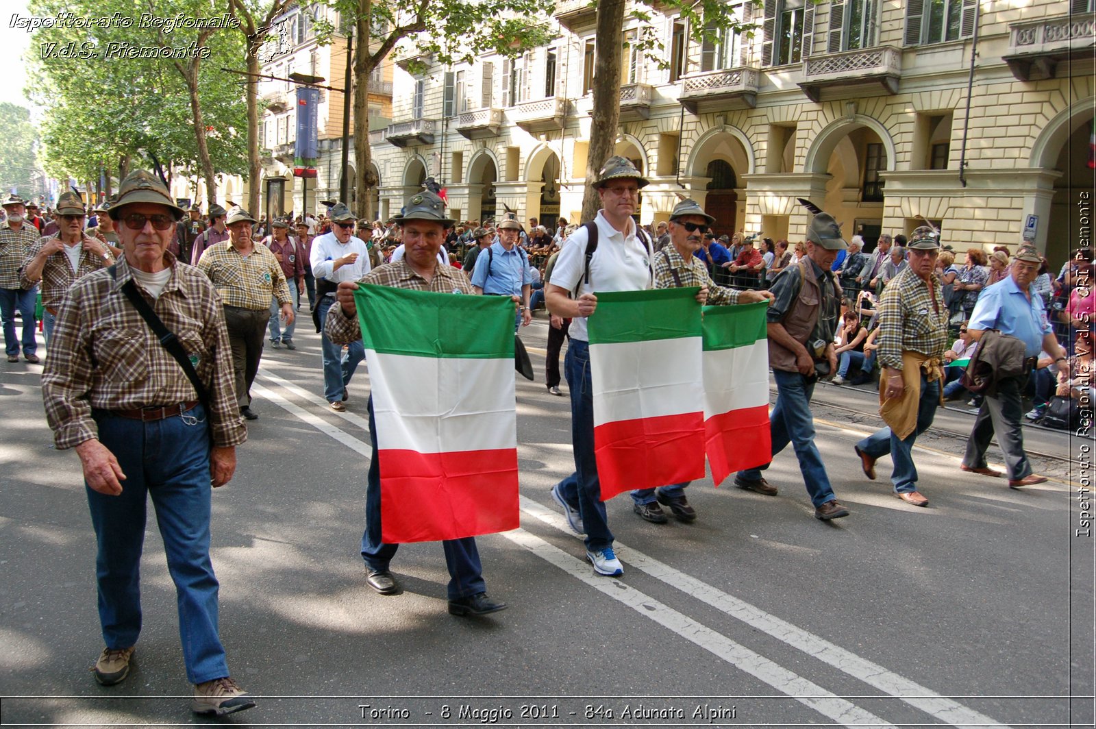 Torino  - 8 Maggio 2011 - 84a Adunata Nazionale Alpini -  Croce Rossa Italiana - Ispettorato Regionale Volontari del Soccorso Piemonte