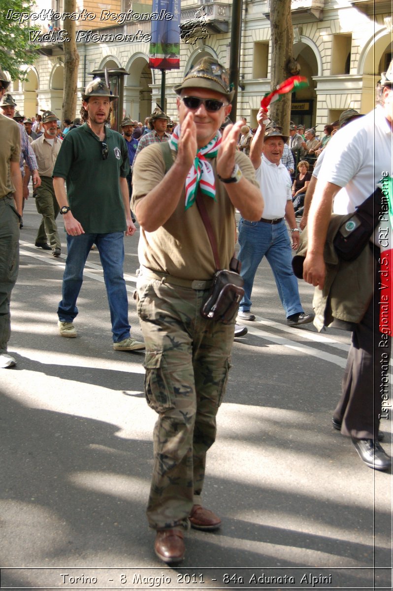 Torino  - 8 Maggio 2011 - 84a Adunata Nazionale Alpini -  Croce Rossa Italiana - Ispettorato Regionale Volontari del Soccorso Piemonte