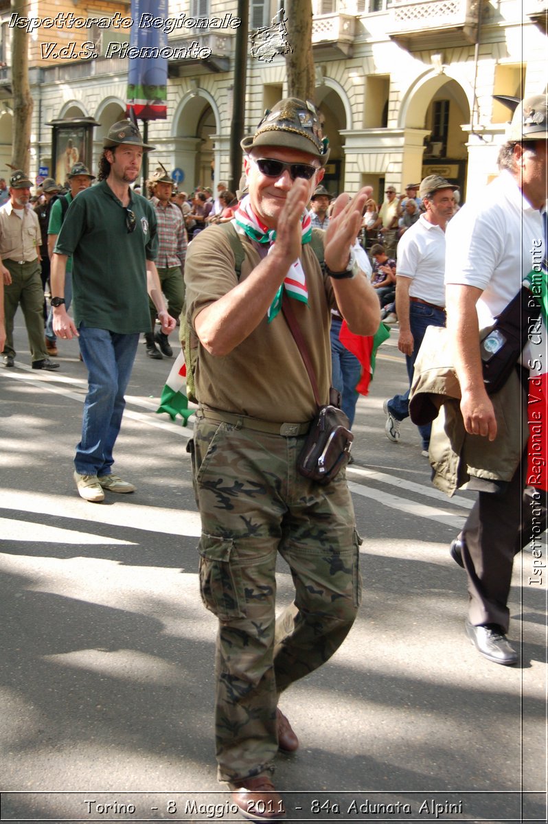 Torino  - 8 Maggio 2011 - 84a Adunata Nazionale Alpini -  Croce Rossa Italiana - Ispettorato Regionale Volontari del Soccorso Piemonte