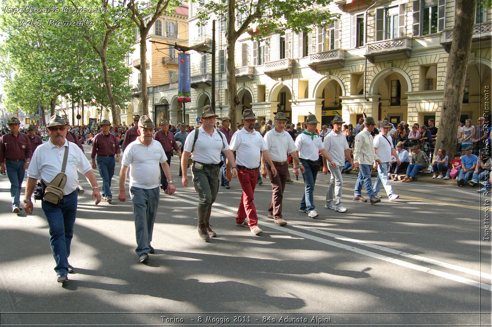 Torino  - 8 Maggio 2011 - 84a Adunata Nazionale Alpini -  Croce Rossa Italiana - Ispettorato Regionale Volontari del Soccorso Piemonte