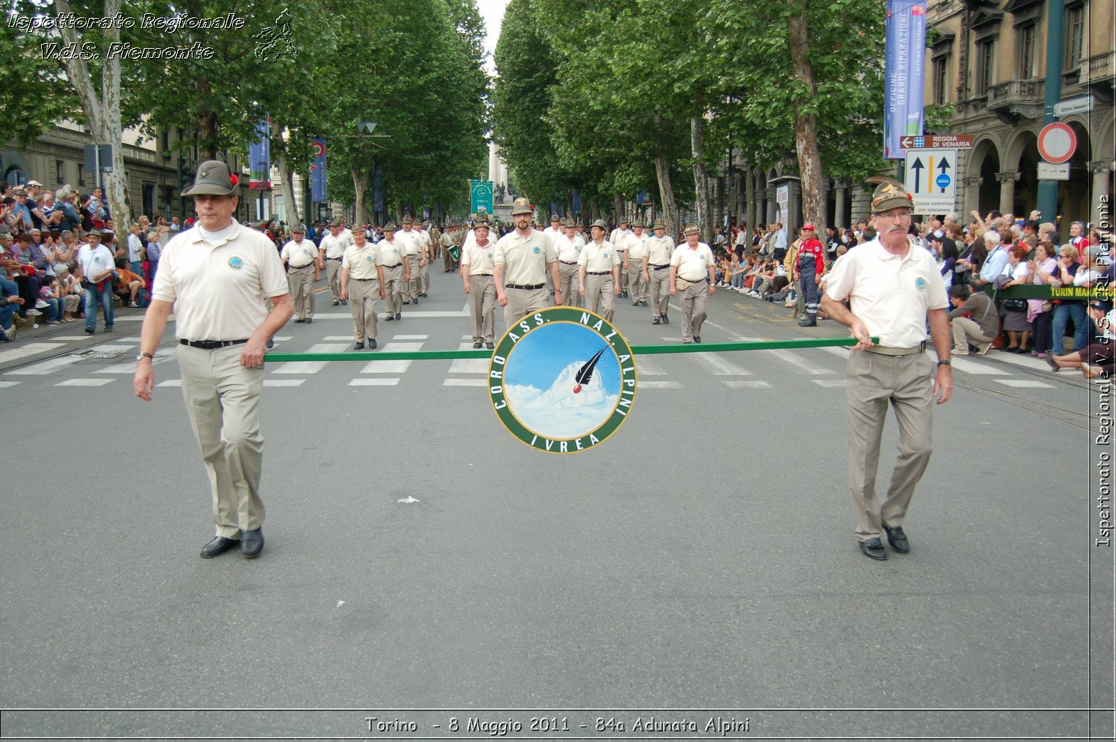 Torino  - 8 Maggio 2011 - 84a Adunata Nazionale Alpini -  Croce Rossa Italiana - Ispettorato Regionale Volontari del Soccorso Piemonte