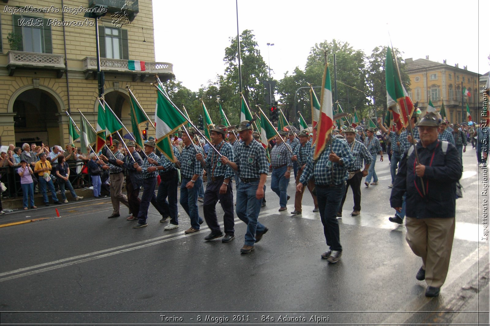 Torino  - 8 Maggio 2011 - 84a Adunata Nazionale Alpini -  Croce Rossa Italiana - Ispettorato Regionale Volontari del Soccorso Piemonte