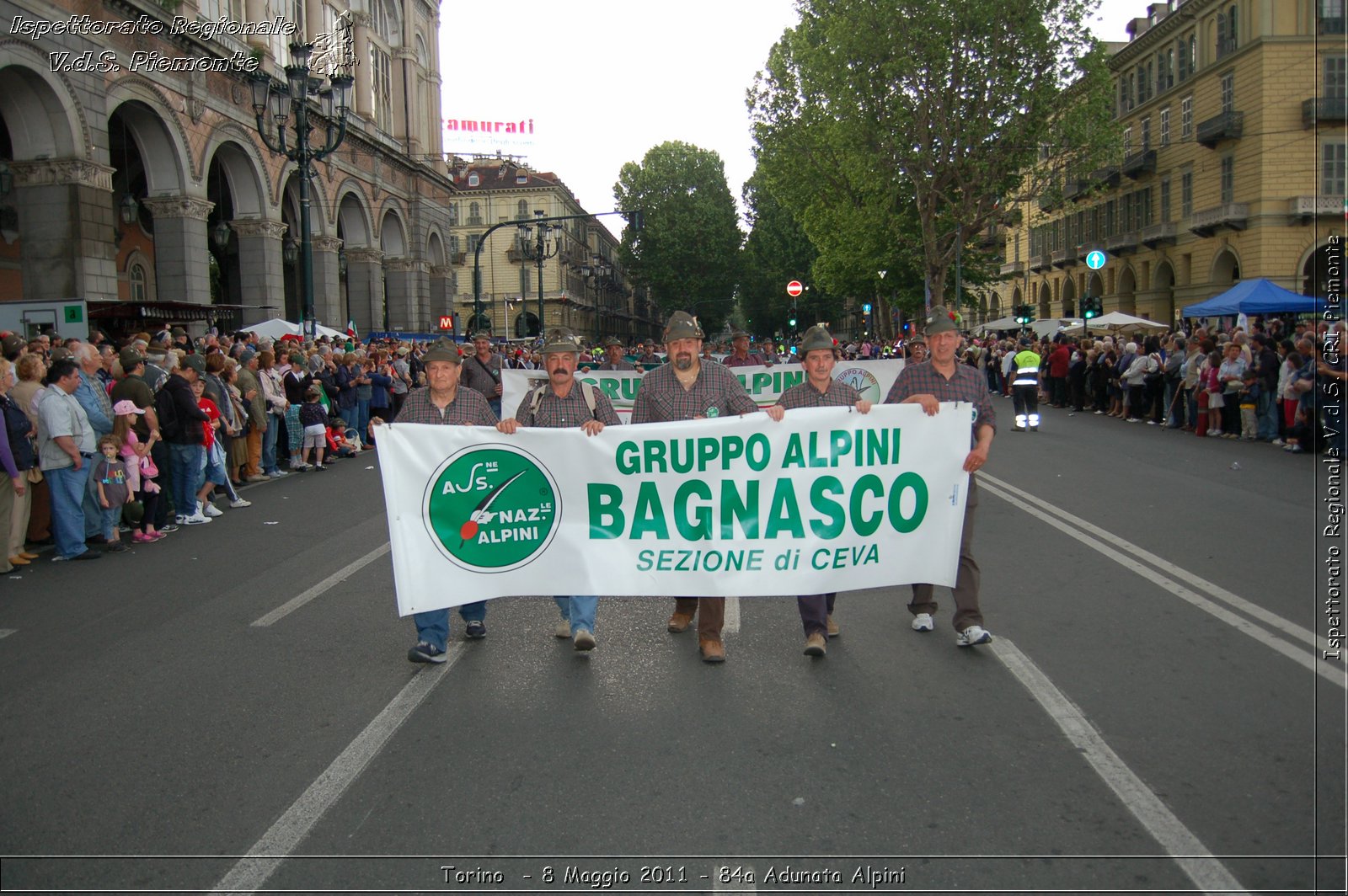Torino  - 8 Maggio 2011 - 84a Adunata Nazionale Alpini -  Croce Rossa Italiana - Ispettorato Regionale Volontari del Soccorso Piemonte