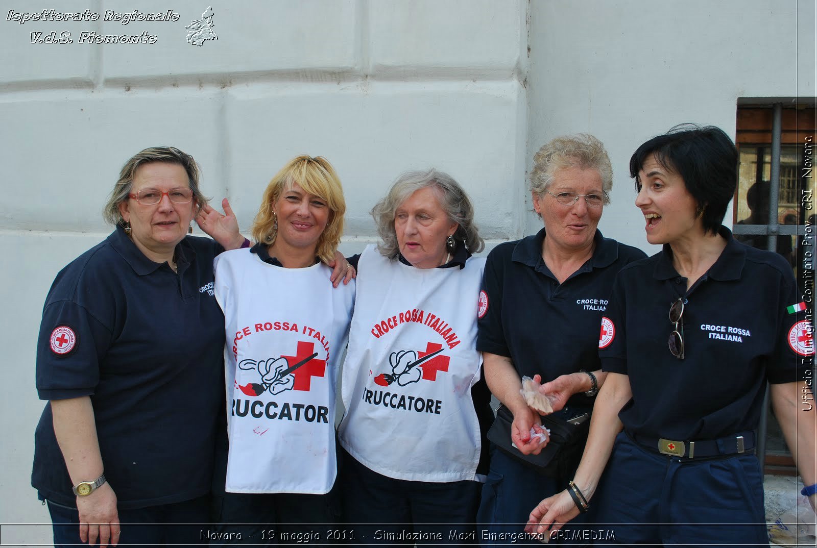 Novara - 19 maggio 2011 - Simulazione Maxi Emergenza CRIMEDIM  - Croce Rossa Italiana - Ufficio Immagine Comitato Provinciale CRI Novara