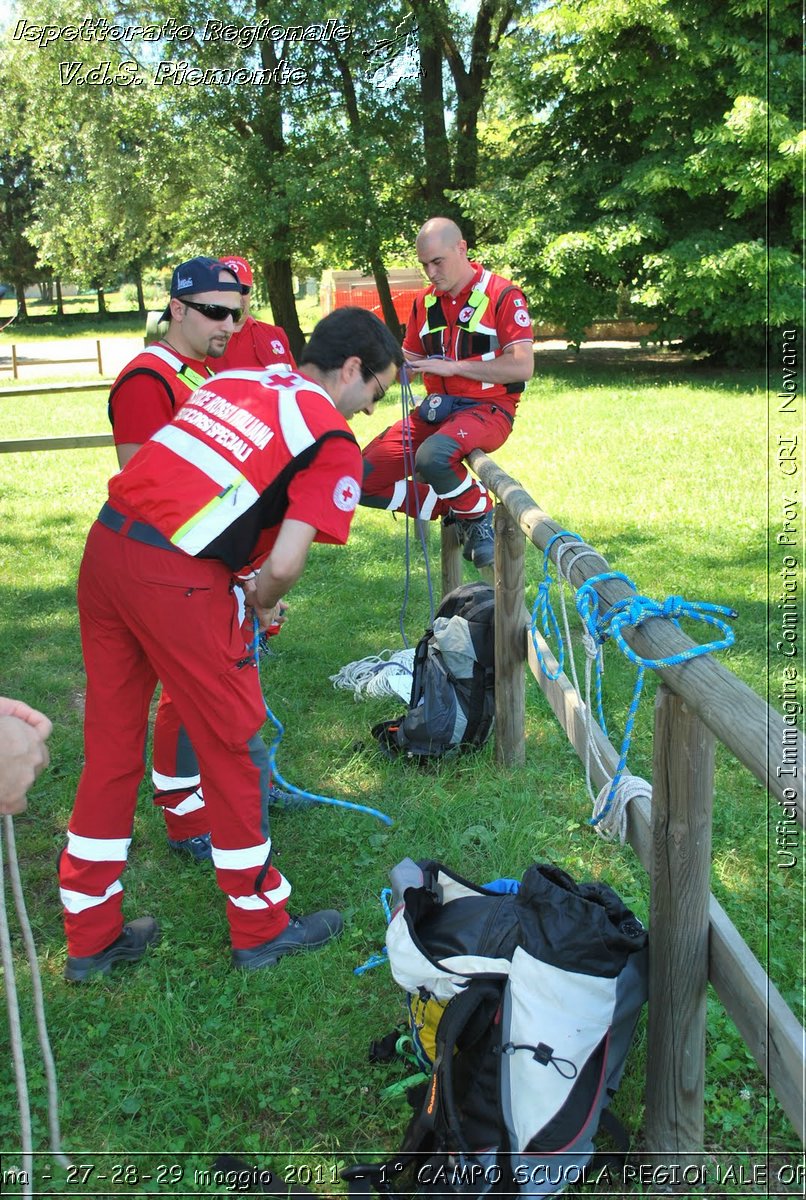 Arona - 27-28-29 maggio 2011 - 1 CAMPO SCUOLA REGIONALE OPSA  - Croce Rossa Italiana - Ufficio Immagine Comitato Provinciale CRI Novara