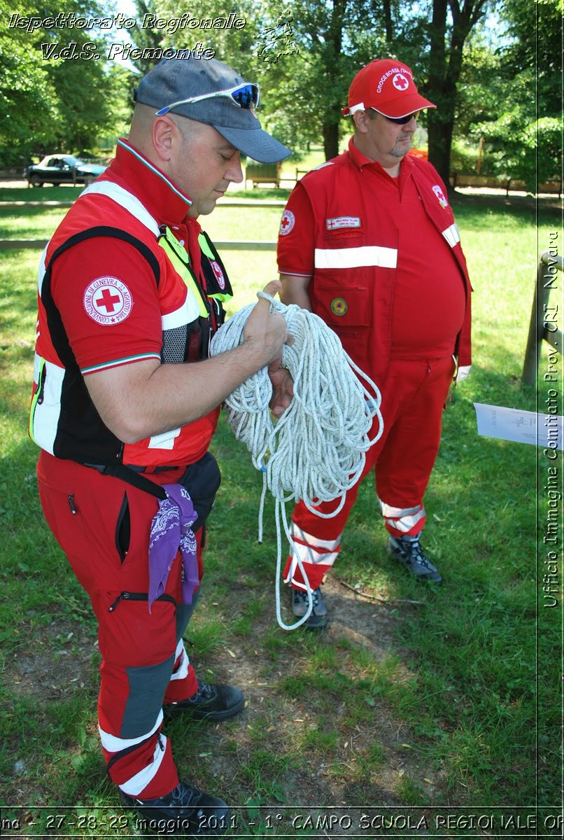 Arona - 27-28-29 maggio 2011 - 1 CAMPO SCUOLA REGIONALE OPSA  - Croce Rossa Italiana - Ufficio Immagine Comitato Provinciale CRI Novara