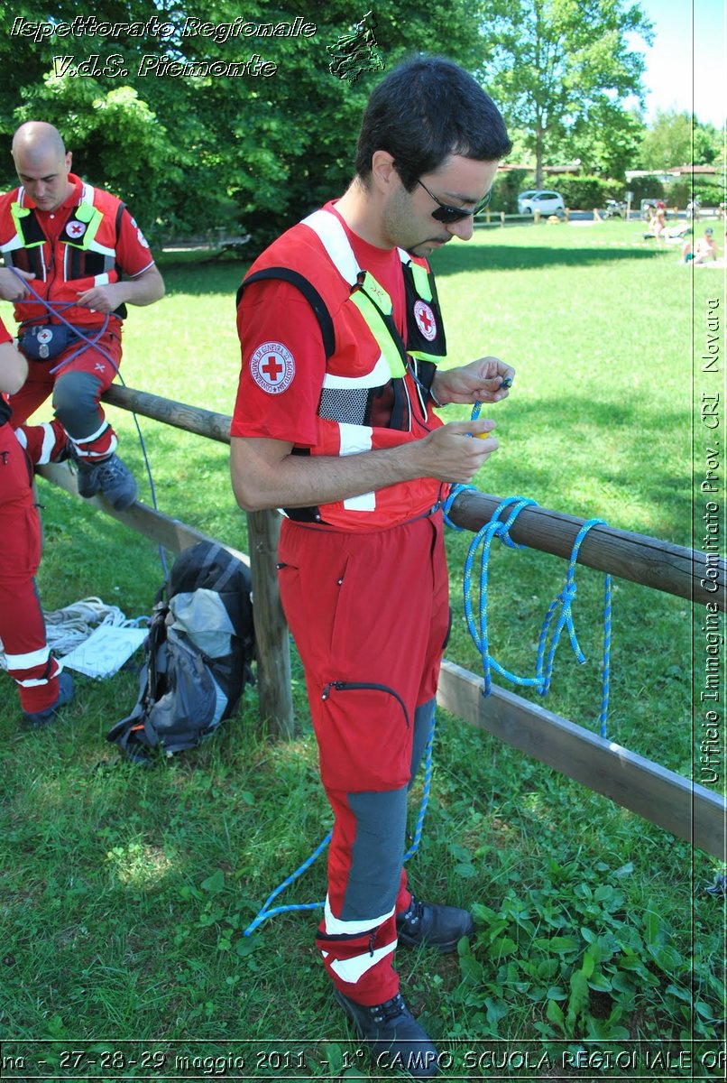 Arona - 27-28-29 maggio 2011 - 1 CAMPO SCUOLA REGIONALE OPSA  - Croce Rossa Italiana - Ufficio Immagine Comitato Provinciale CRI Novara