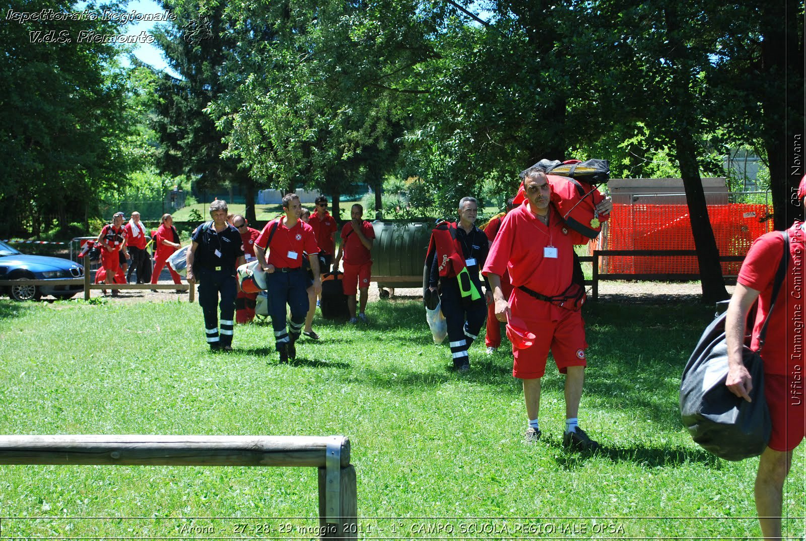 Arona - 27-28-29 maggio 2011 - 1 CAMPO SCUOLA REGIONALE OPSA  - Croce Rossa Italiana - Ufficio Immagine Comitato Provinciale CRI Novara