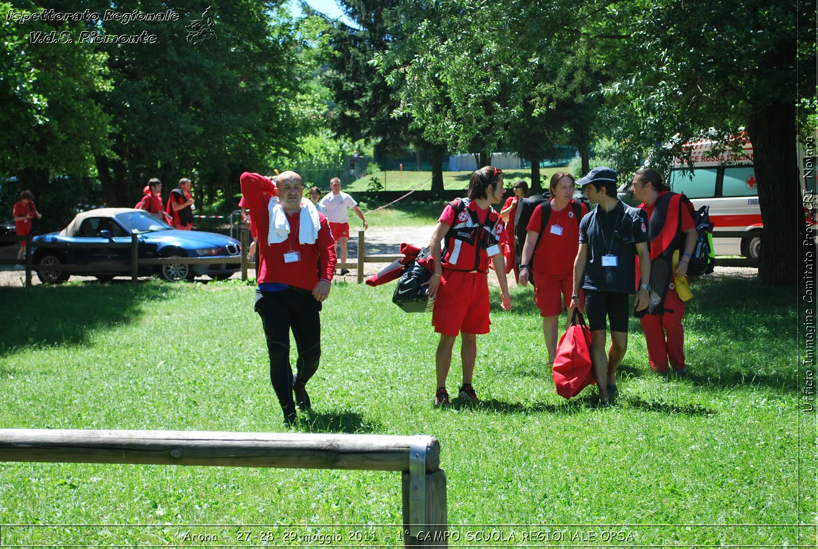 Arona - 27-28-29 maggio 2011 - 1 CAMPO SCUOLA REGIONALE OPSA  - Croce Rossa Italiana - Ufficio Immagine Comitato Provinciale CRI Novara