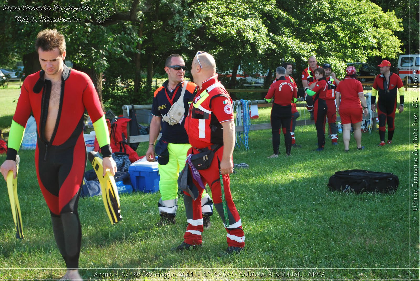 Arona - 27-28-29 maggio 2011 - 1 CAMPO SCUOLA REGIONALE OPSA  - Croce Rossa Italiana - Ufficio Immagine Comitato Provinciale CRI Novara