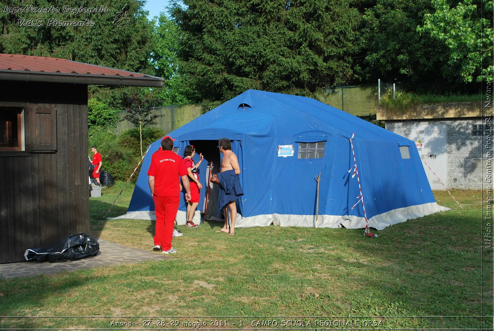 Arona - 27-28-29 maggio 2011 - 1 CAMPO SCUOLA REGIONALE OPSA  - Croce Rossa Italiana - Ufficio Immagine Comitato Provinciale CRI Novara