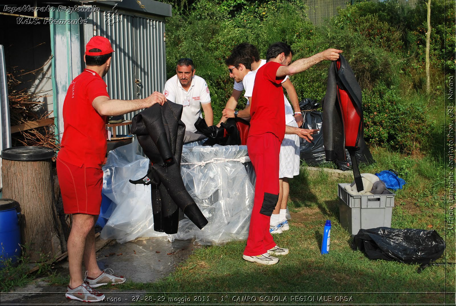 Arona - 27-28-29 maggio 2011 - 1 CAMPO SCUOLA REGIONALE OPSA  - Croce Rossa Italiana - Ufficio Immagine Comitato Provinciale CRI Novara