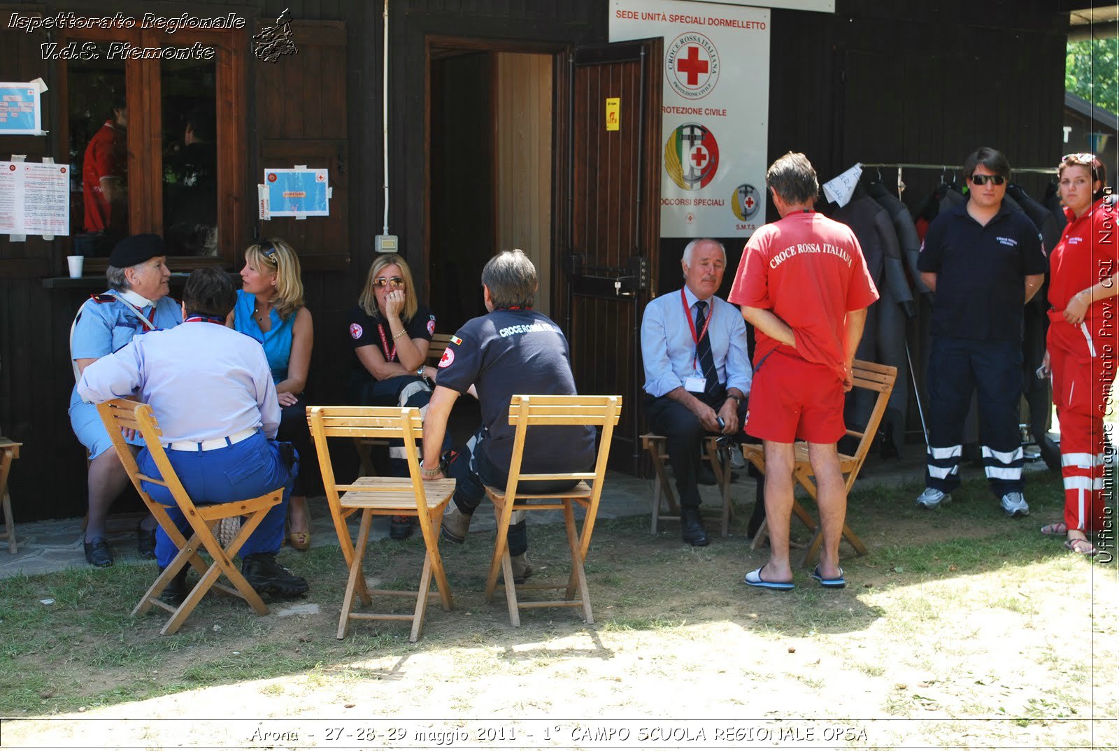 Arona - 27-28-29 maggio 2011 - 1 CAMPO SCUOLA REGIONALE OPSA  - Croce Rossa Italiana - Ufficio Immagine Comitato Provinciale CRI Novara