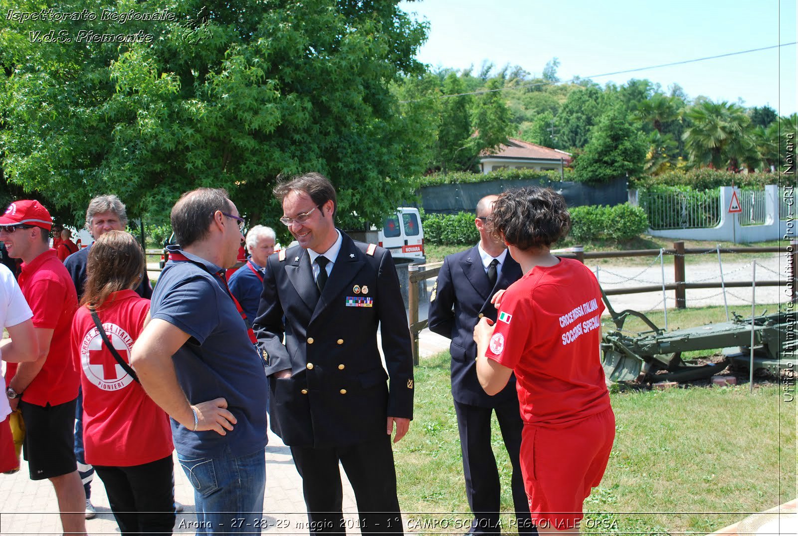 Arona - 27-28-29 maggio 2011 - 1 CAMPO SCUOLA REGIONALE OPSA  - Croce Rossa Italiana - Ufficio Immagine Comitato Provinciale CRI Novara