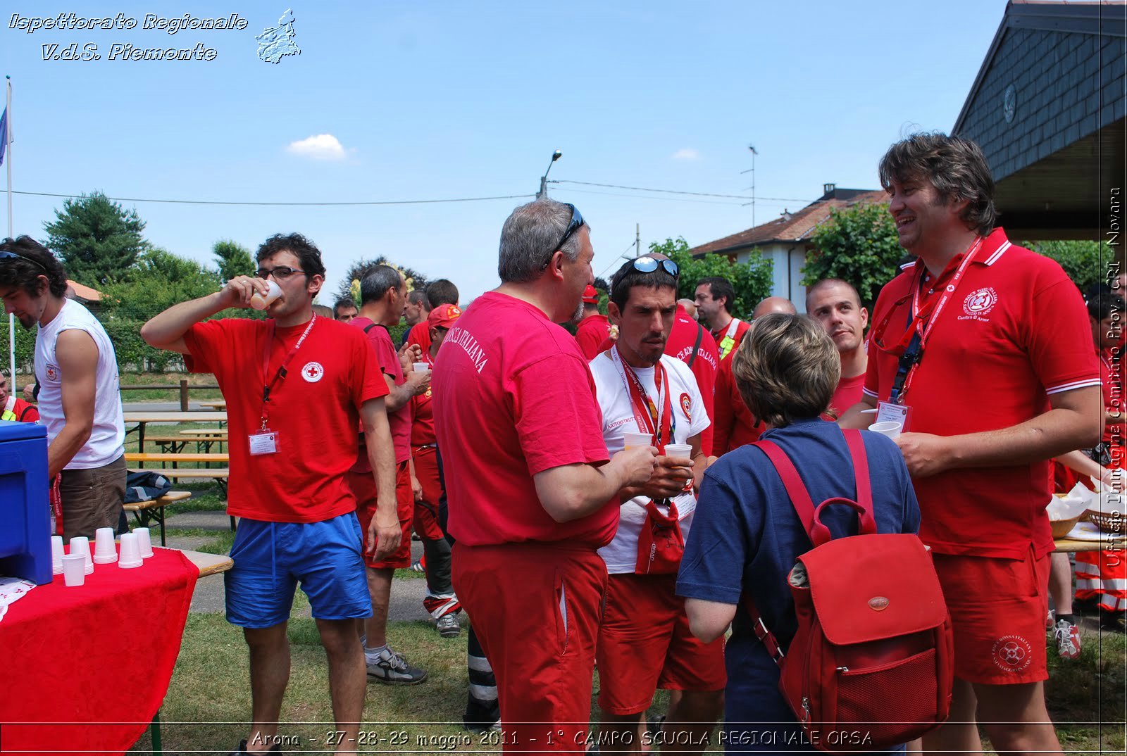 Arona - 27-28-29 maggio 2011 - 1 CAMPO SCUOLA REGIONALE OPSA  - Croce Rossa Italiana - Ufficio Immagine Comitato Provinciale CRI Novara