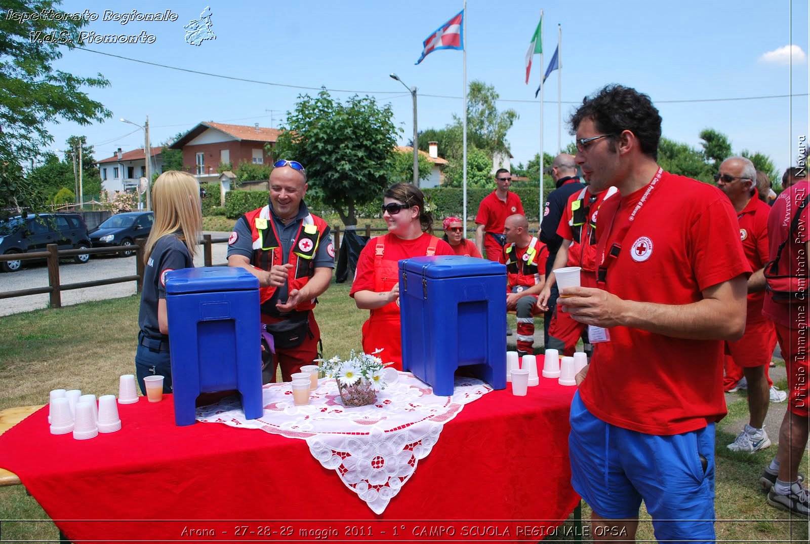 Arona - 27-28-29 maggio 2011 - 1 CAMPO SCUOLA REGIONALE OPSA  - Croce Rossa Italiana - Ufficio Immagine Comitato Provinciale CRI Novara