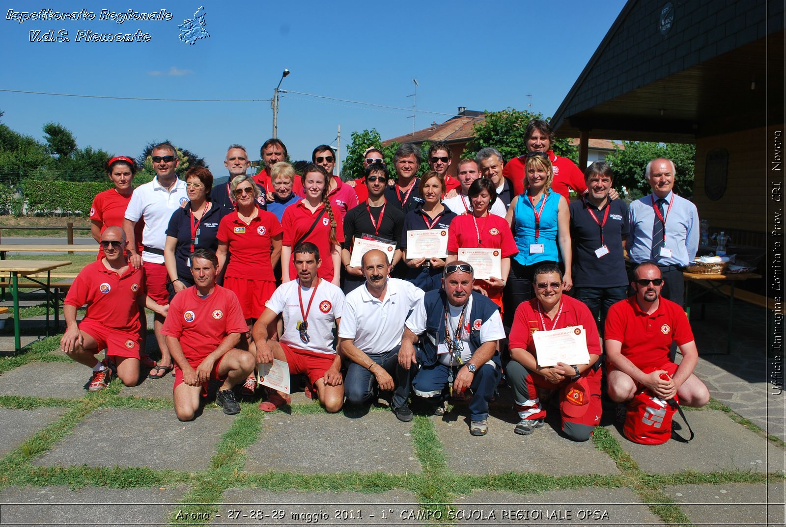 Arona - 27-28-29 maggio 2011 - 1 CAMPO SCUOLA REGIONALE OPSA  - Croce Rossa Italiana - Ufficio Immagine Comitato Provinciale CRI Novara