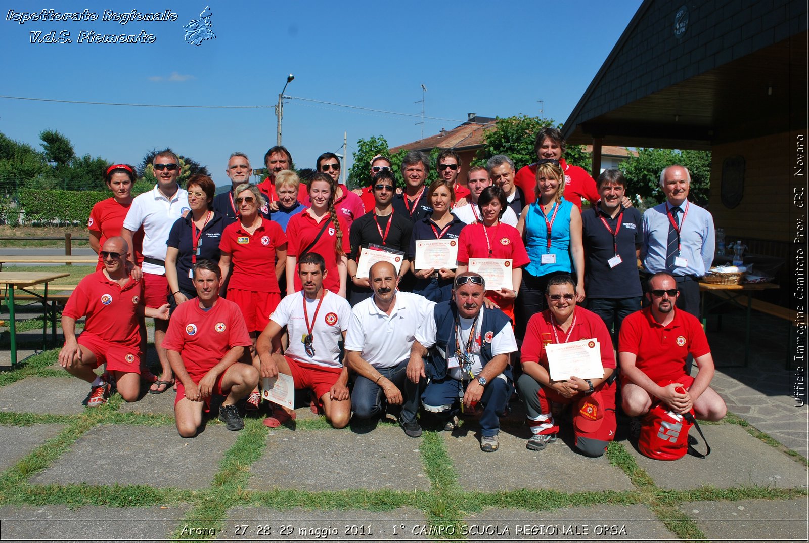 Arona - 27-28-29 maggio 2011 - 1 CAMPO SCUOLA REGIONALE OPSA  - Croce Rossa Italiana - Ufficio Immagine Comitato Provinciale CRI Novara