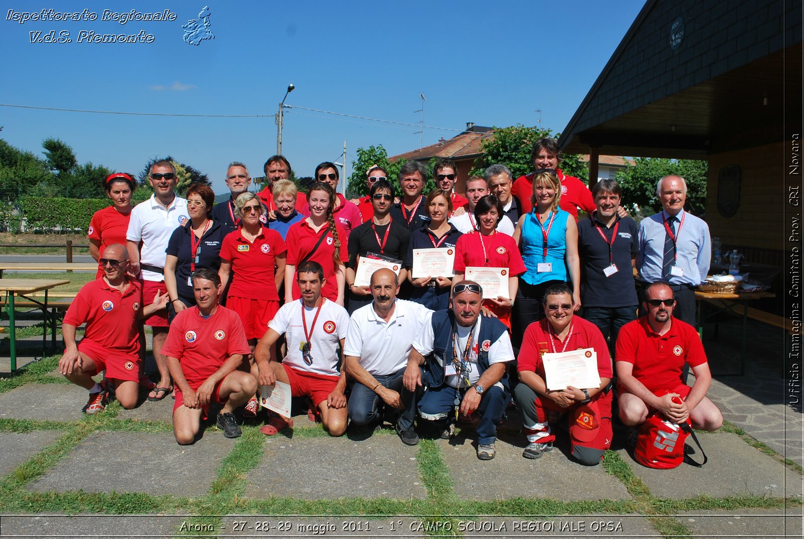 Arona - 27-28-29 maggio 2011 - 1 CAMPO SCUOLA REGIONALE OPSA  - Croce Rossa Italiana - Ufficio Immagine Comitato Provinciale CRI Novara