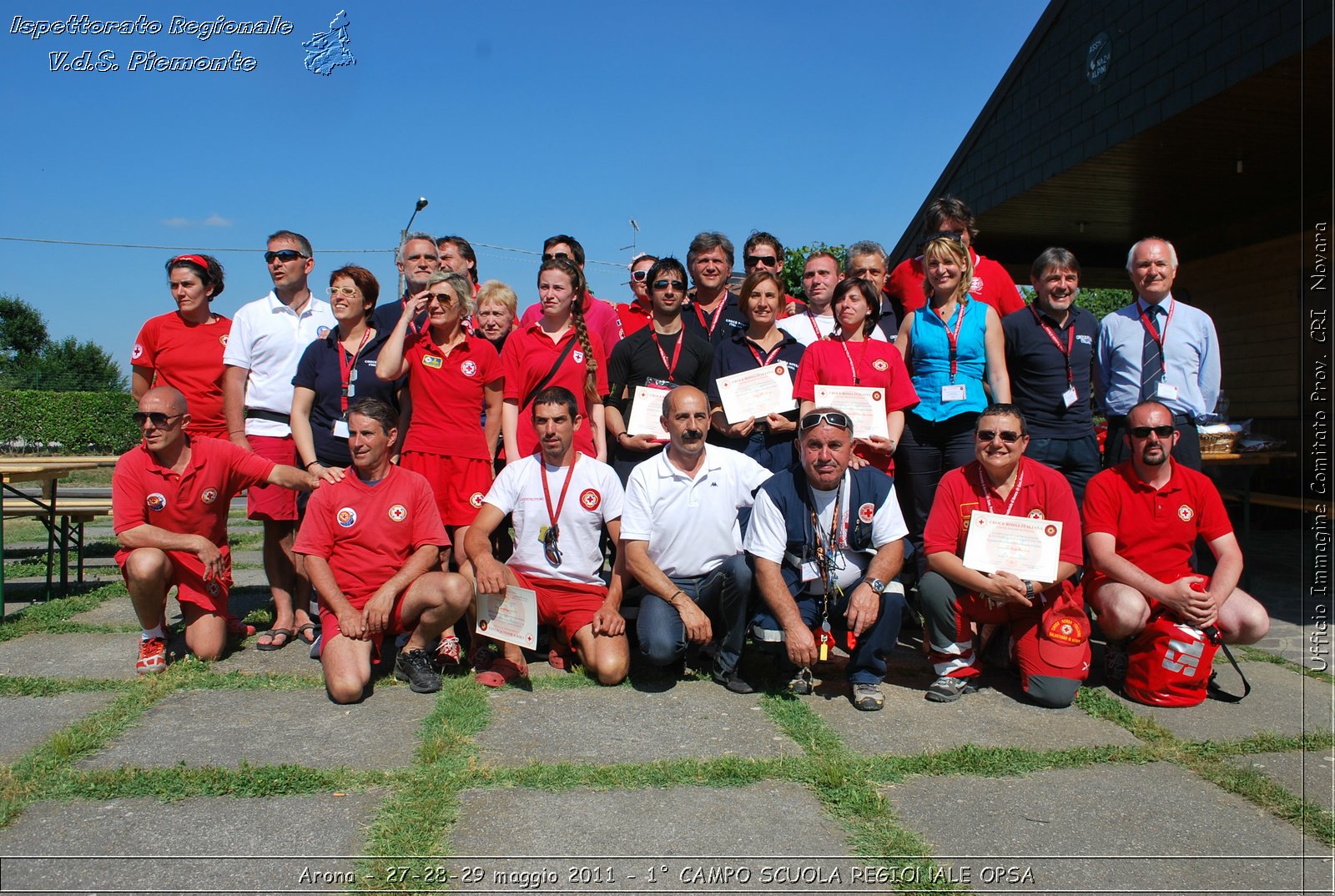 Arona - 27-28-29 maggio 2011 - 1 CAMPO SCUOLA REGIONALE OPSA  - Croce Rossa Italiana - Ufficio Immagine Comitato Provinciale CRI Novara