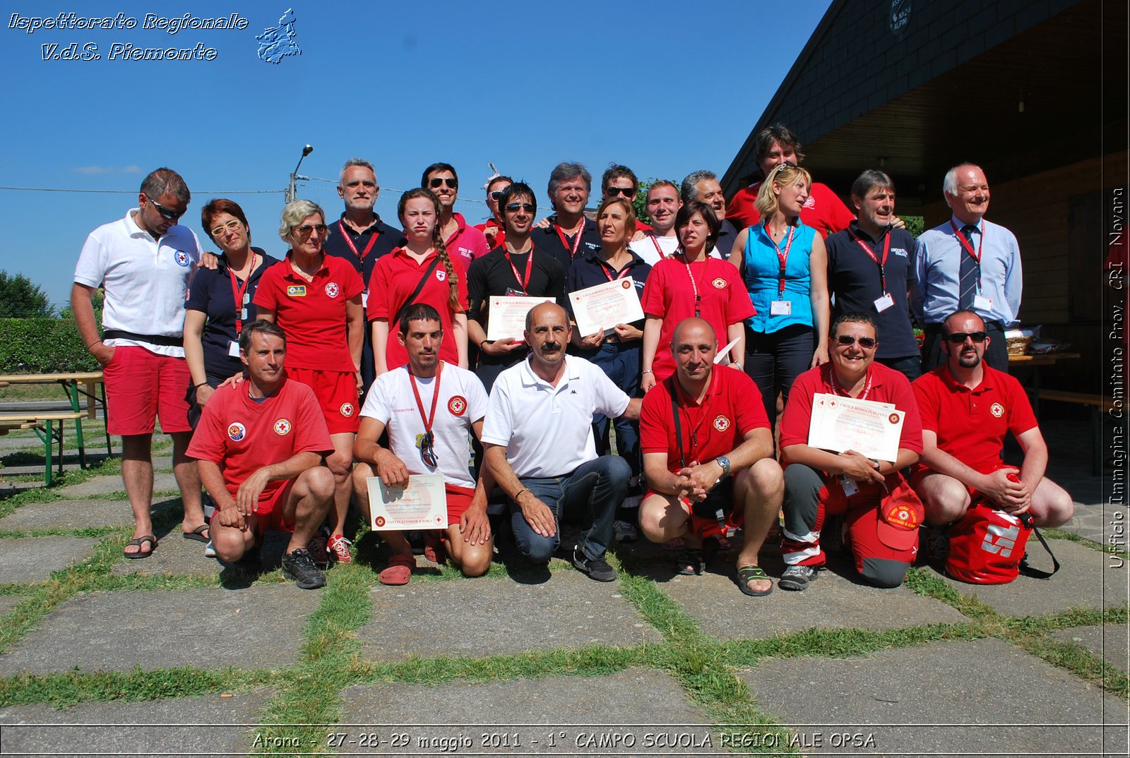 Arona - 27-28-29 maggio 2011 - 1 CAMPO SCUOLA REGIONALE OPSA  - Croce Rossa Italiana - Ufficio Immagine Comitato Provinciale CRI Novara