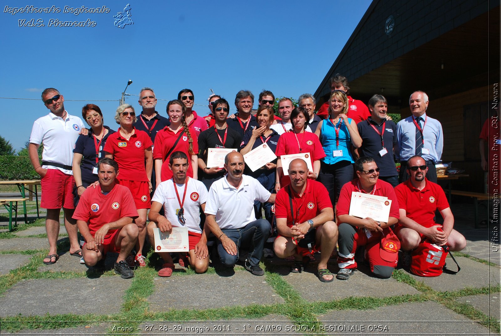 Arona - 27-28-29 maggio 2011 - 1 CAMPO SCUOLA REGIONALE OPSA  - Croce Rossa Italiana - Ufficio Immagine Comitato Provinciale CRI Novara