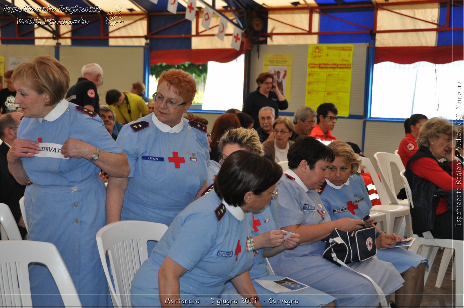 Montanaro - 3 giugno 2011 - I 150 anni dall'unit d'Italia e la Croce Rossa Italiana: un percorso attraverso la storia del nostro paese. Comitato Locale di Montanaro, 20 anniversario fondazione -  Croce Rossa Italiana - Ispettorato Regionale Volontari del Soccorso Piemonte