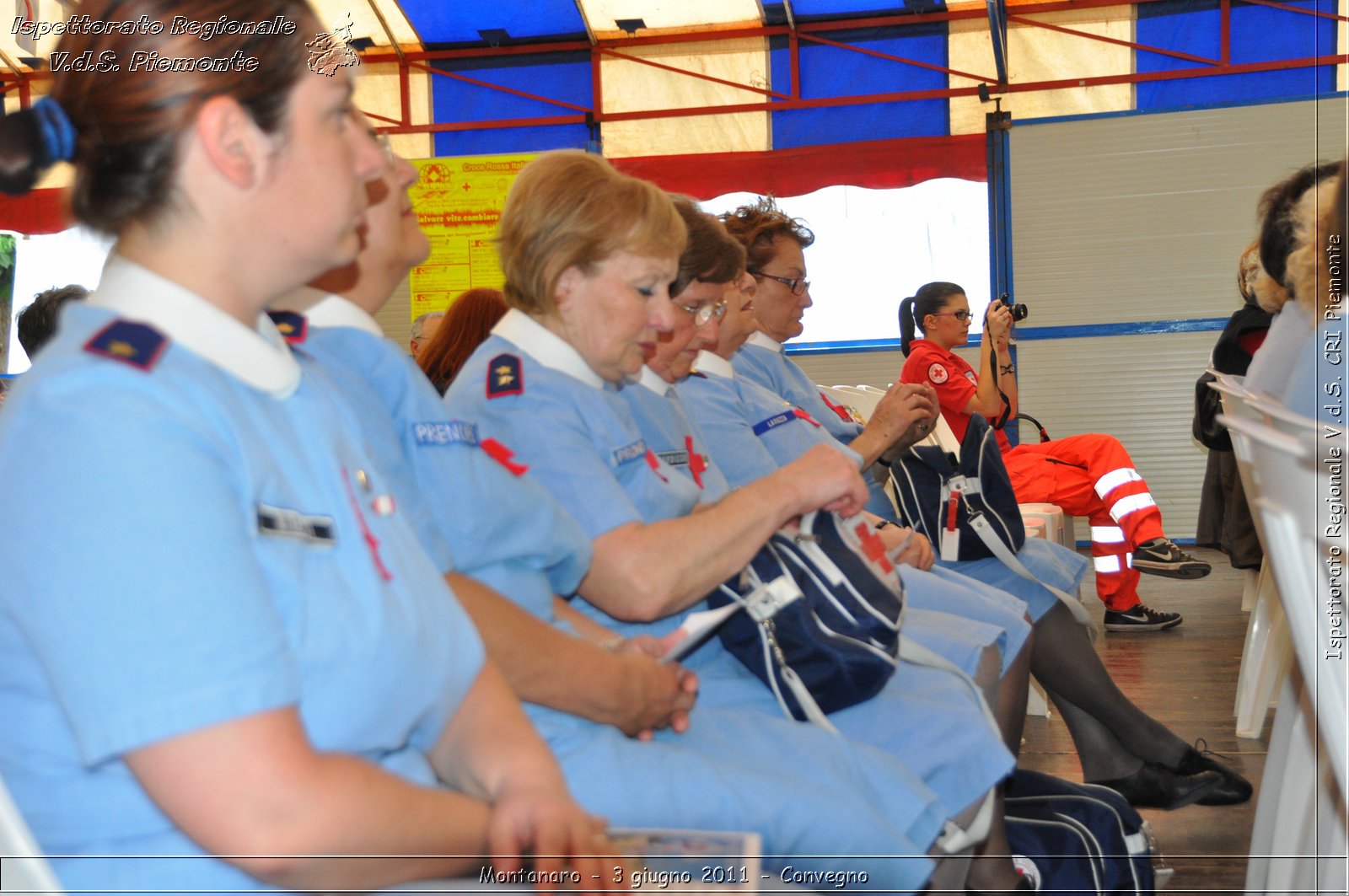 Montanaro - 3 giugno 2011 - I 150 anni dall'unit d'Italia e la Croce Rossa Italiana: un percorso attraverso la storia del nostro paese. Comitato Locale di Montanaro, 20 anniversario fondazione -  Croce Rossa Italiana - Ispettorato Regionale Volontari del Soccorso Piemonte