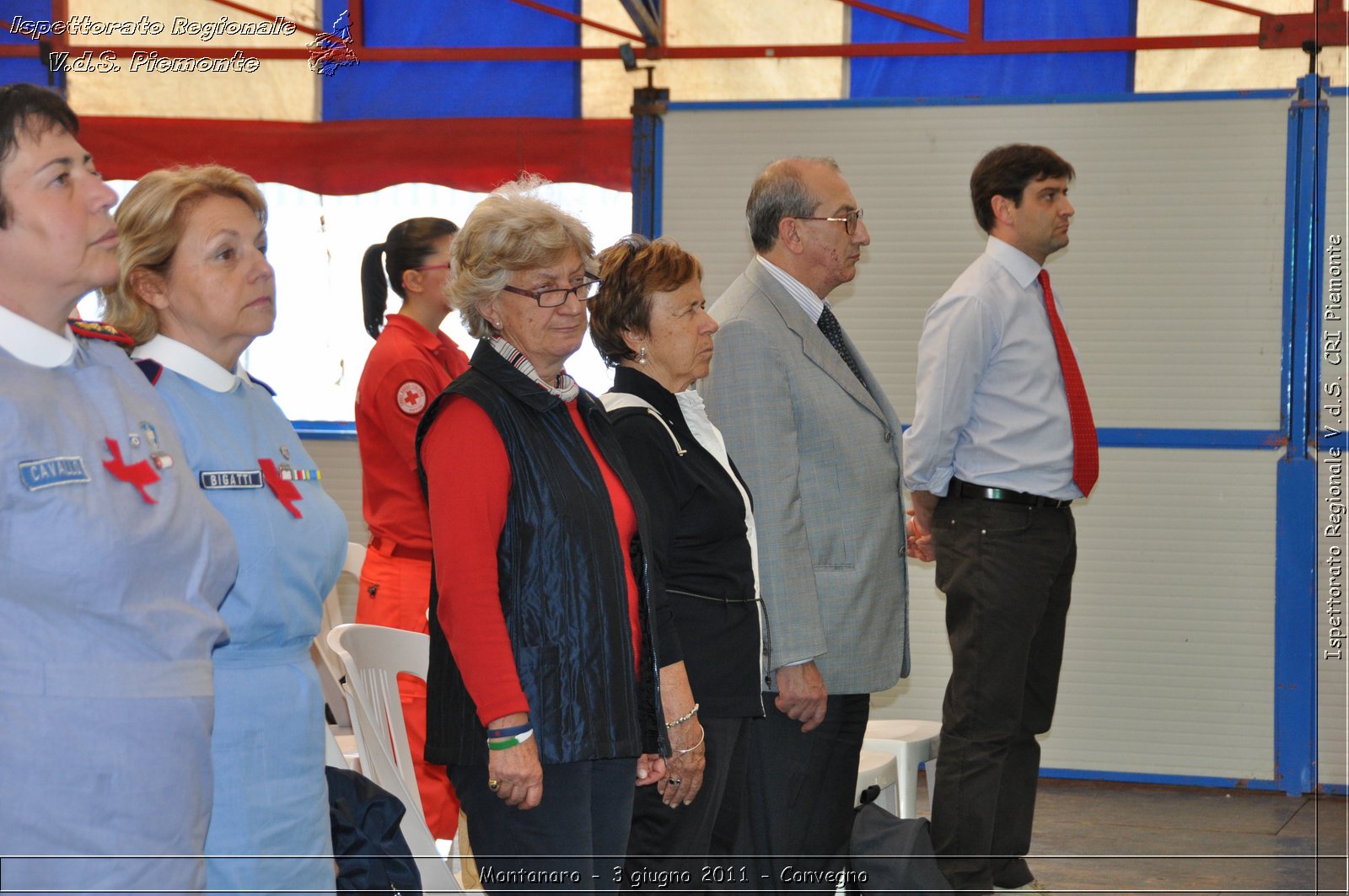 Montanaro - 3 giugno 2011 - I 150 anni dall'unit d'Italia e la Croce Rossa Italiana: un percorso attraverso la storia del nostro paese. Comitato Locale di Montanaro, 20 anniversario fondazione -  Croce Rossa Italiana - Ispettorato Regionale Volontari del Soccorso Piemonte