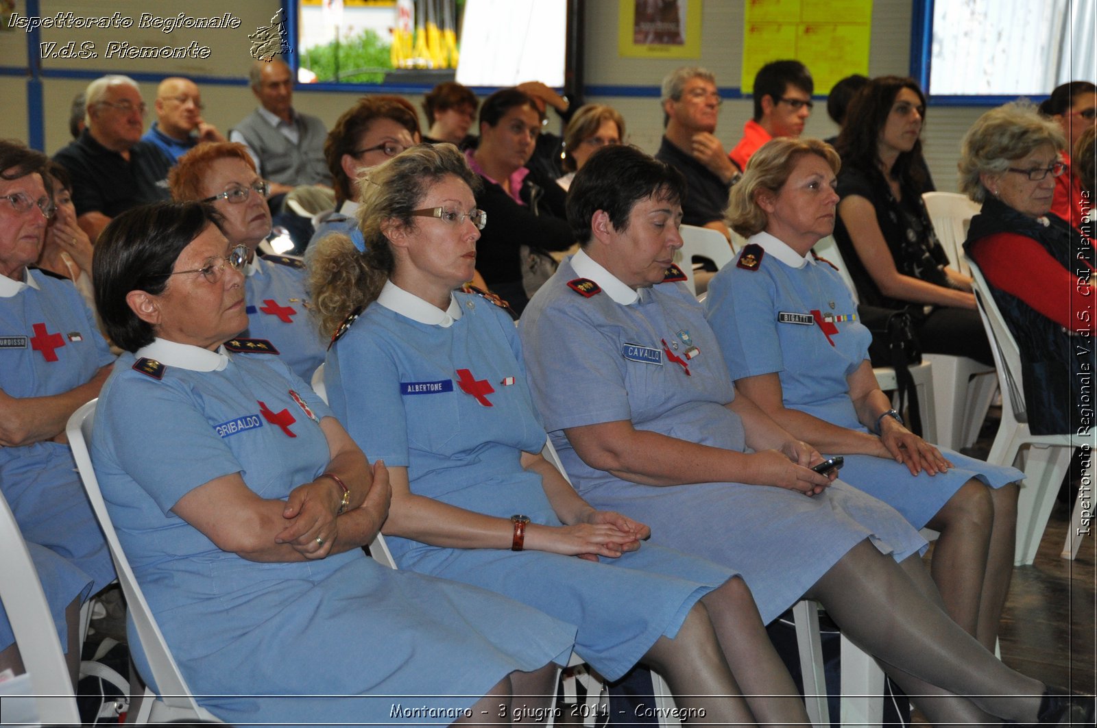 Montanaro - 3 giugno 2011 - I 150 anni dall'unit d'Italia e la Croce Rossa Italiana: un percorso attraverso la storia del nostro paese. Comitato Locale di Montanaro, 20 anniversario fondazione -  Croce Rossa Italiana - Ispettorato Regionale Volontari del Soccorso Piemonte