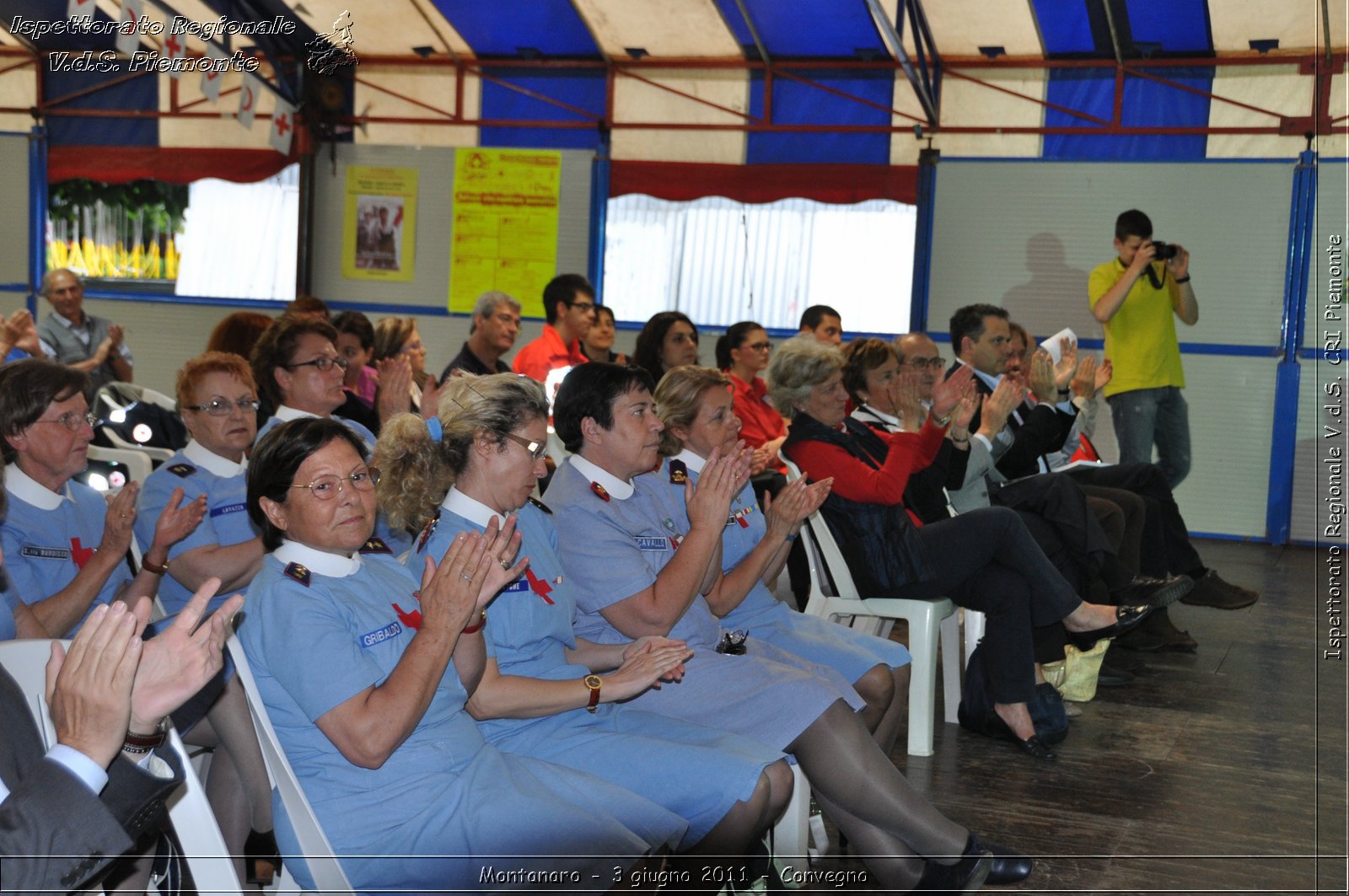 Montanaro - 3 giugno 2011 - I 150 anni dall'unit d'Italia e la Croce Rossa Italiana: un percorso attraverso la storia del nostro paese. Comitato Locale di Montanaro, 20 anniversario fondazione -  Croce Rossa Italiana - Ispettorato Regionale Volontari del Soccorso Piemonte