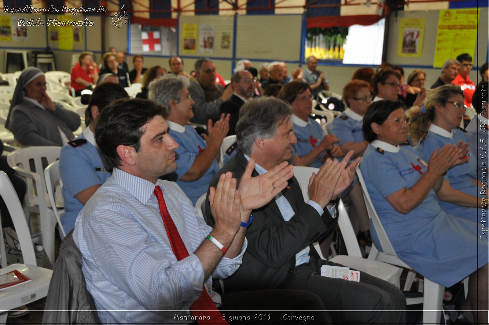 Montanaro - 3 giugno 2011 - I 150 anni dall'unit d'Italia e la Croce Rossa Italiana: un percorso attraverso la storia del nostro paese. Comitato Locale di Montanaro, 20 anniversario fondazione -  Croce Rossa Italiana - Ispettorato Regionale Volontari del Soccorso Piemonte