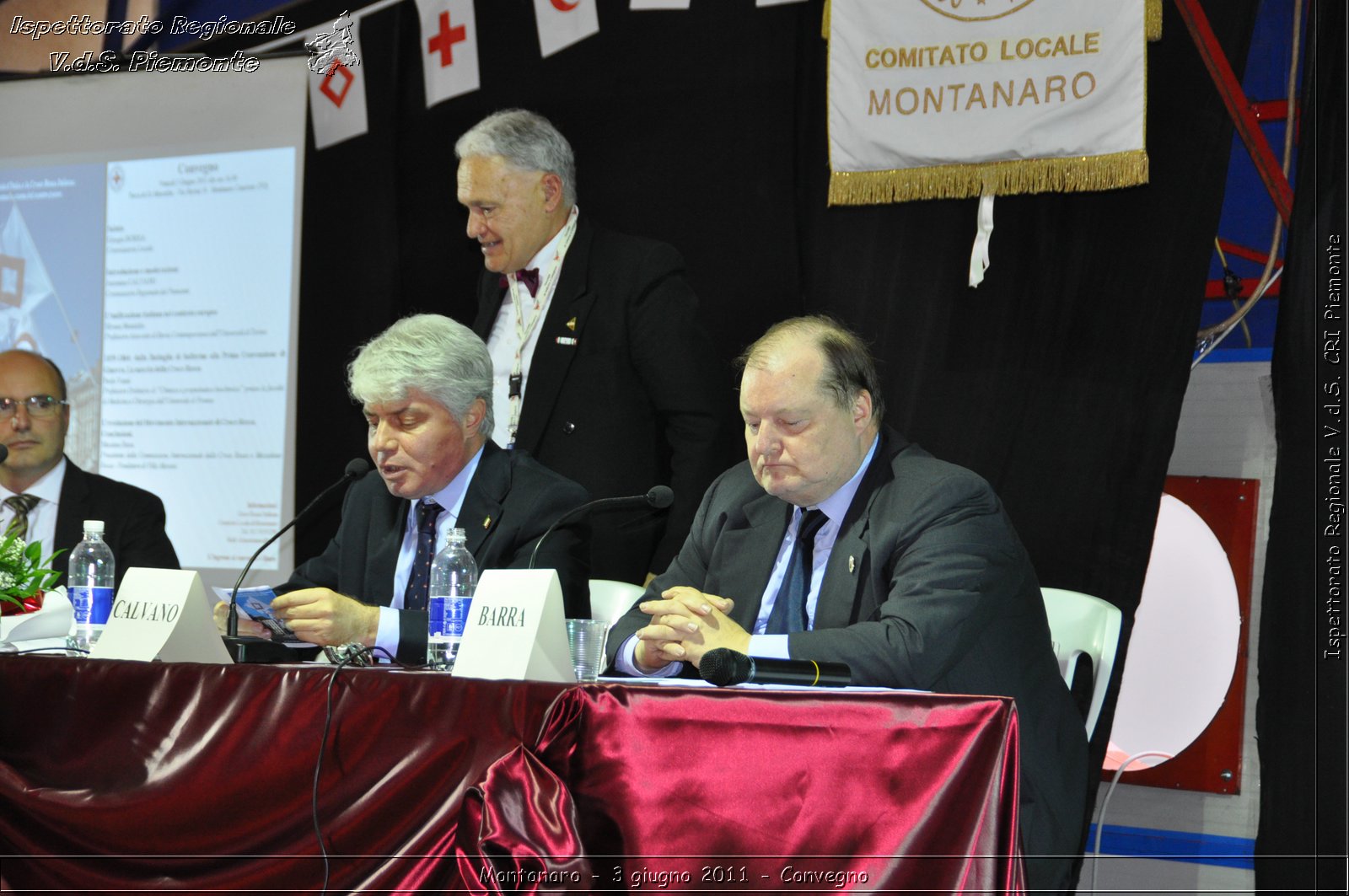 Montanaro - 3 giugno 2011 - I 150 anni dall'unit d'Italia e la Croce Rossa Italiana: un percorso attraverso la storia del nostro paese. Comitato Locale di Montanaro, 20 anniversario fondazione -  Croce Rossa Italiana - Ispettorato Regionale Volontari del Soccorso Piemonte