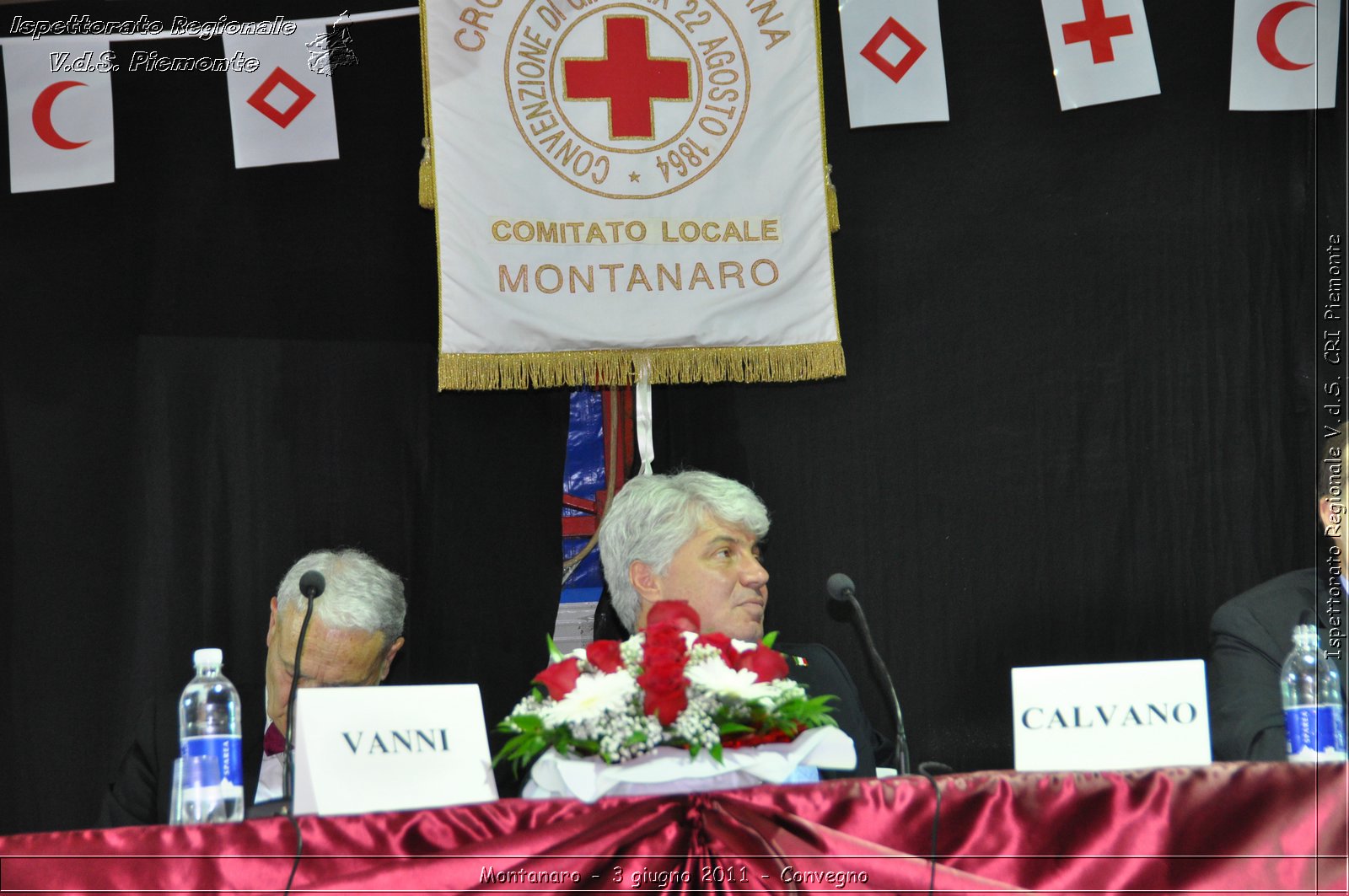 Montanaro - 3 giugno 2011 - I 150 anni dall'unit d'Italia e la Croce Rossa Italiana: un percorso attraverso la storia del nostro paese. Comitato Locale di Montanaro, 20 anniversario fondazione -  Croce Rossa Italiana - Ispettorato Regionale Volontari del Soccorso Piemonte