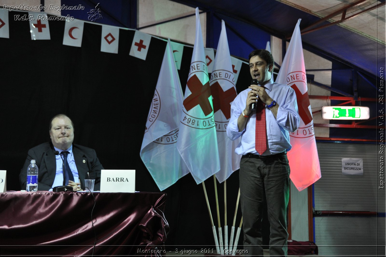 Montanaro - 3 giugno 2011 - I 150 anni dall'unit d'Italia e la Croce Rossa Italiana: un percorso attraverso la storia del nostro paese. Comitato Locale di Montanaro, 20 anniversario fondazione -  Croce Rossa Italiana - Ispettorato Regionale Volontari del Soccorso Piemonte